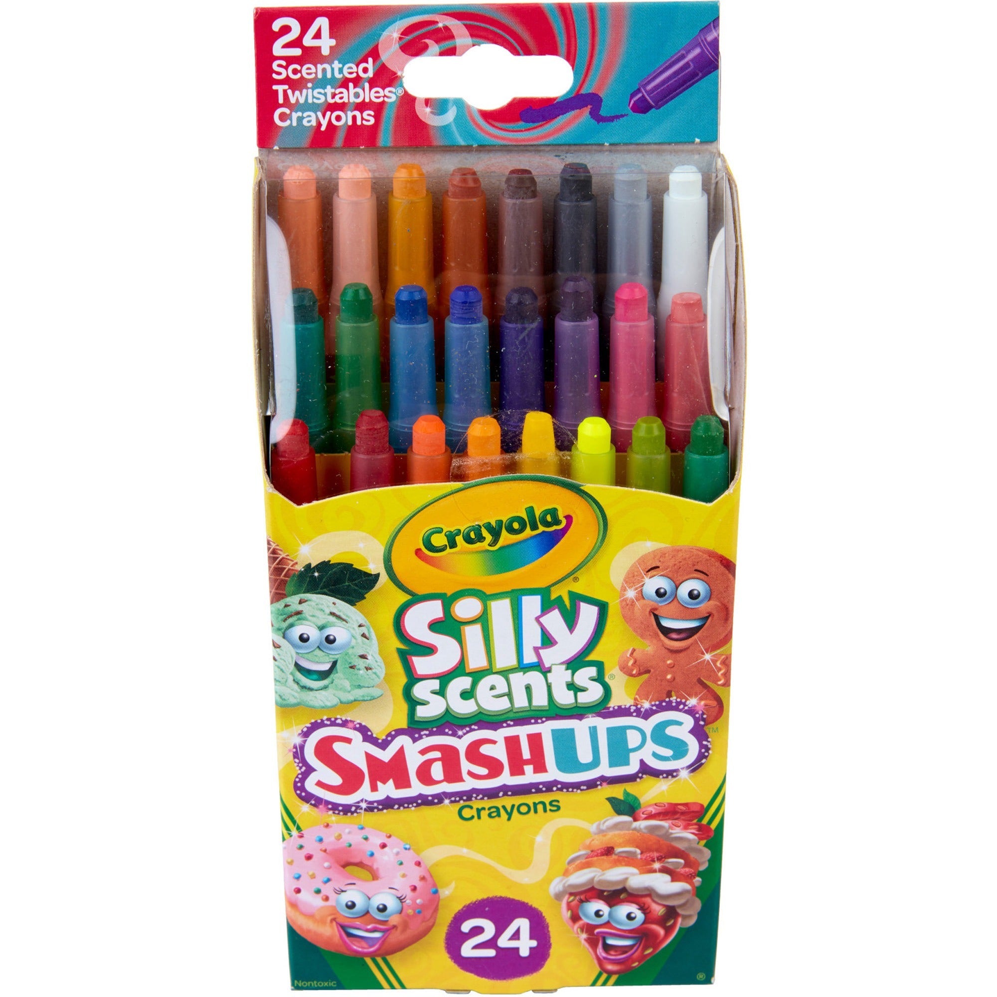crayola-silly-scents-mini-twistables-crayons-orange-gold-24-pack_cyo523470 - 1