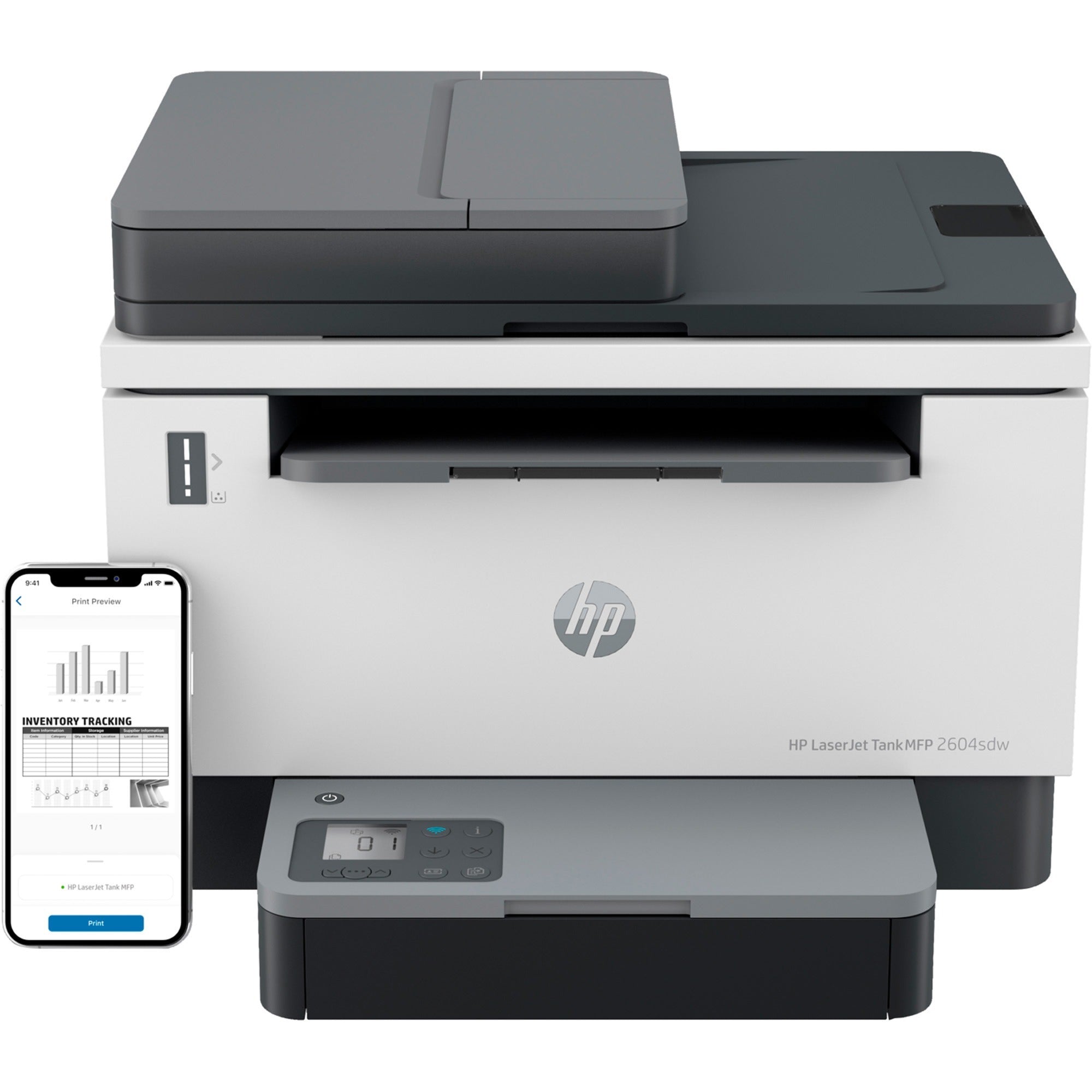 hp-laserjet-2604sdw-wireless-laser-multifunction-printer-monochrome-white-copier-printer-scanner-23-ppm-mono-print-600-x-600-dpi-print-automatic-duplex-print-up-to-25000-pages-monthly-color-flatbed-scanner-600-dpi-optical-scan-fas_hew381v1a - 1
