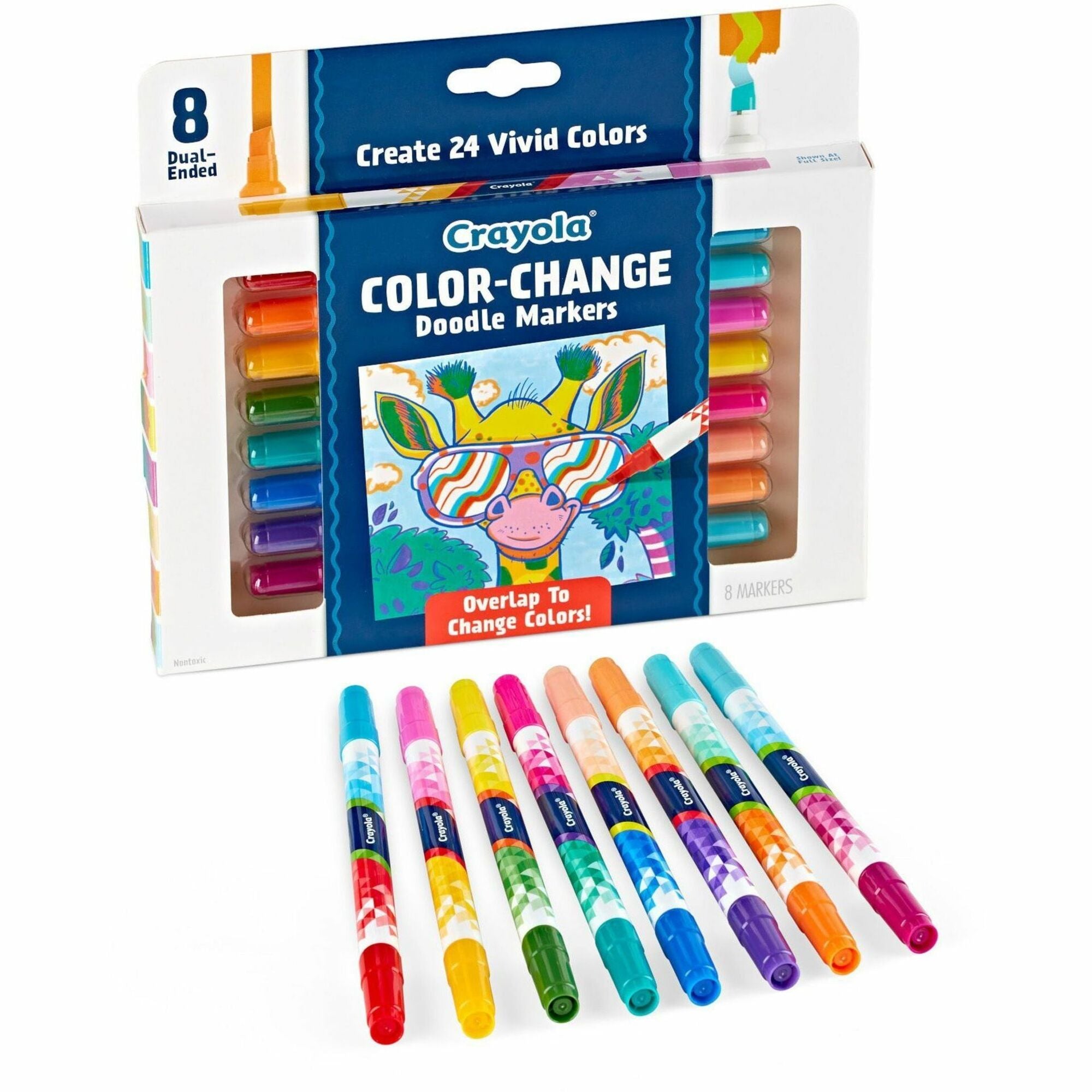crayola-color-change-doodle-markers-chisel-marker-point-style-multicolor-8-pack_cyo588315 - 1