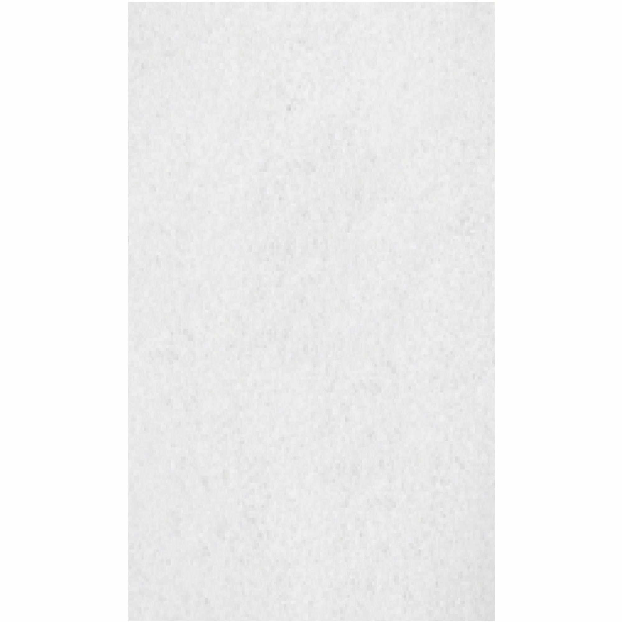 Genuine Joe Polishing Floor Pad - 5/Carton - 14" Width - Polishing, Floor - 175 rpm to 350 rpm Speed Supported - Durable, Long Lasting, Non-abrasive - Fiber, Resin - White - 1
