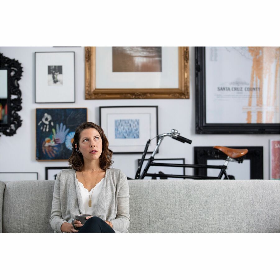 Poly Voyager 5200 UC USB-A Bluetooth Headset +BT700 Adapter - Google Assistant, Siri - Mono - Wireless - Bluetooth - 98.4 ft - 32 Ohm - 100 Hz - 20 kHz - Over-the-ear, Earbud - Monaural - In-ear - 7.12 ft Cable - Omni-directional, MEMS Technology, No - 7