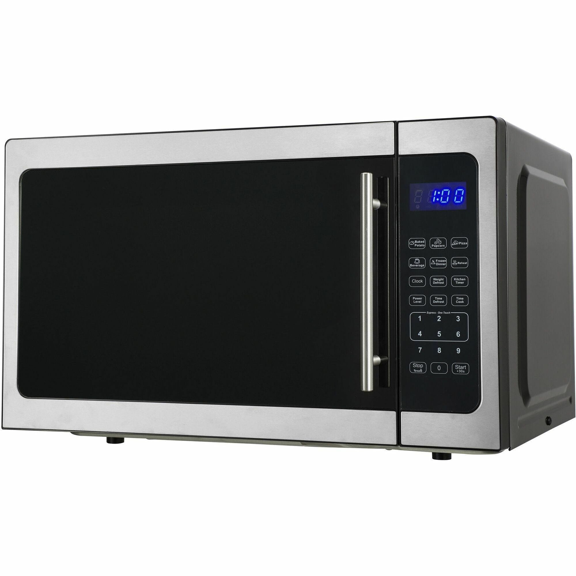 Avanti Microwave Oven - 1.5 ft Capacity - Microwave - 10 Power Levels - 1000 W Microwave Power - FuseStainless Steel - Silver