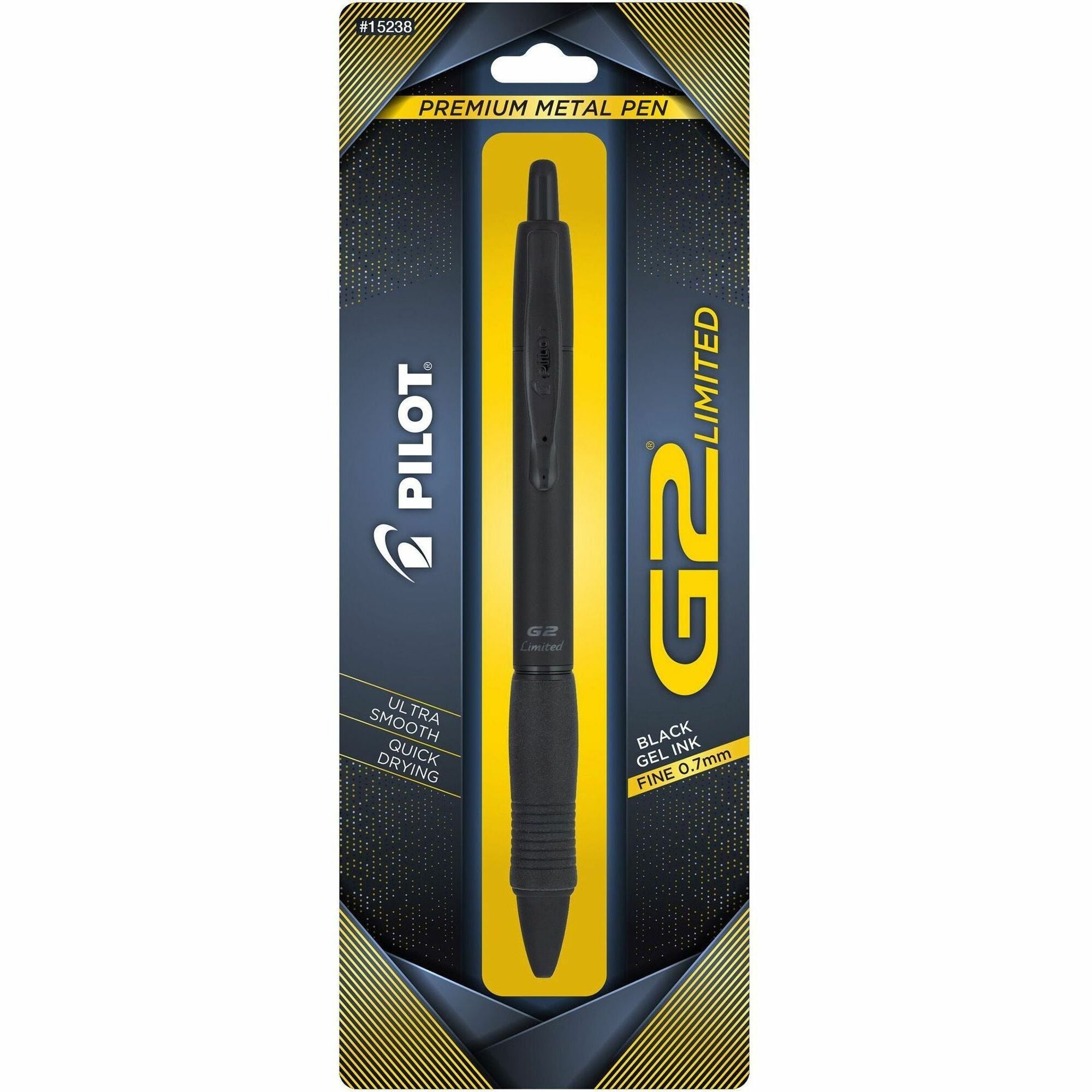 pilot-ballpoint-pen-fine-pen-point-refillable-black-gel-based-ink-matte-black-barrel-1_pil15238 - 1
