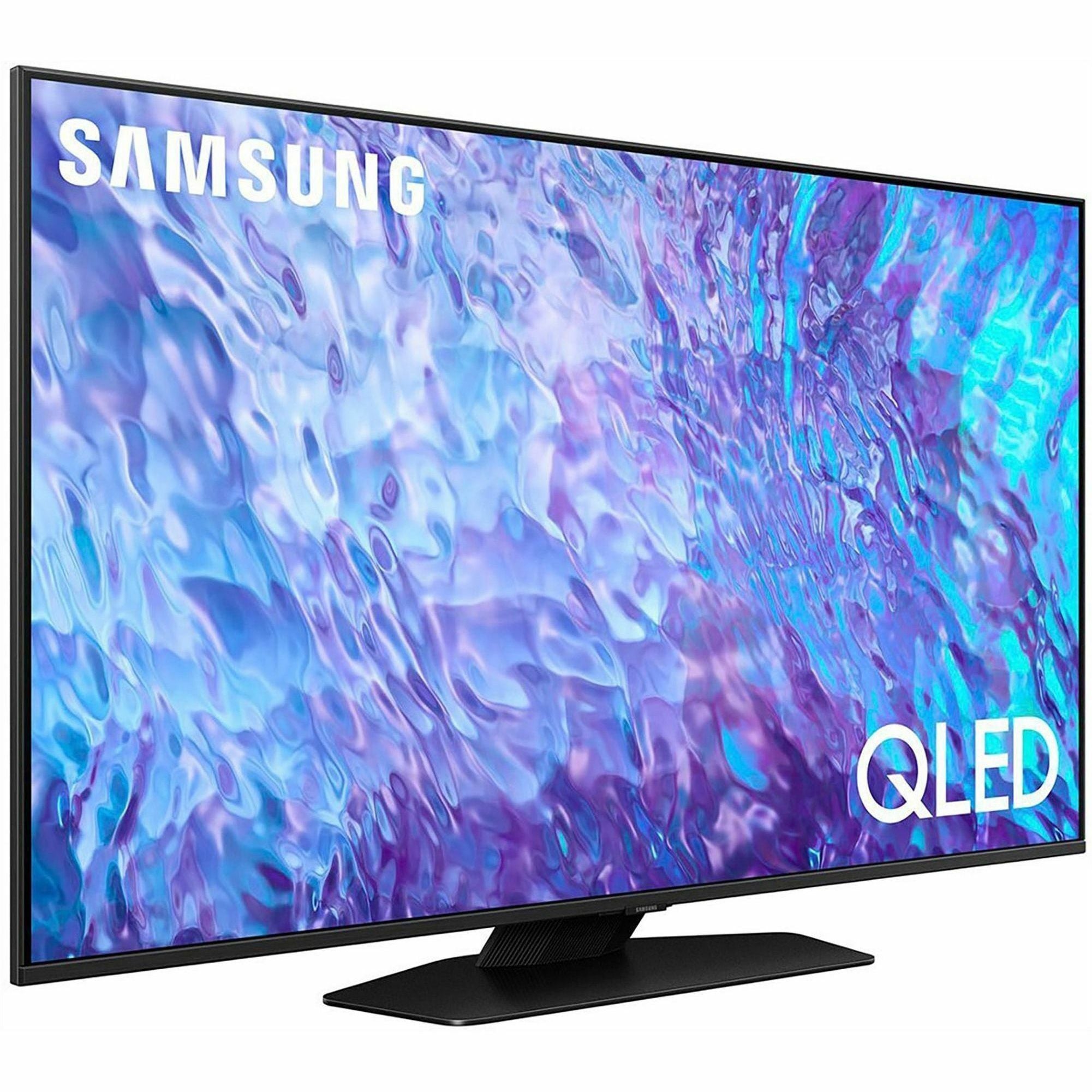 samsung-q80c-qn50q80caf-495-smart-led-lcd-tv-2023-4k-uhdtv-titan-black-hlg-hdr10+-quantum-hdr+-quantum-dot-led-backlight-bixby-alexa-google-assistant-supported-3840-x-2160-resolution_sasqn50q80caf - 3