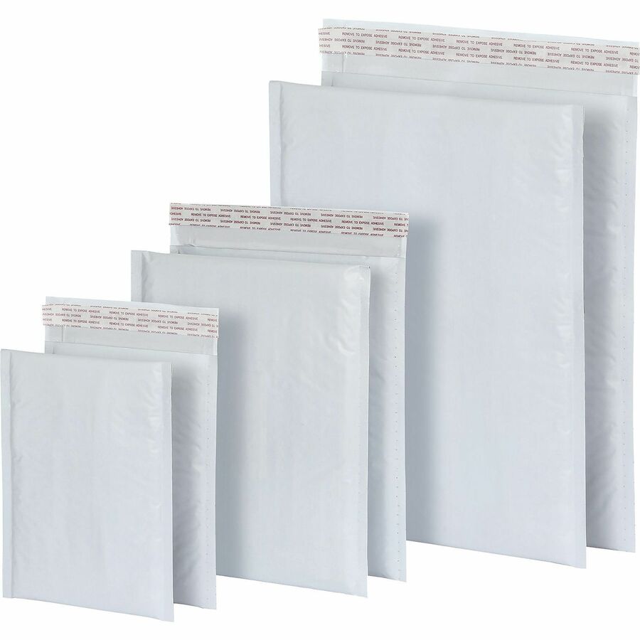 quality-park-bubble-mailers-bubble-6-width-x-9-length-strip-poly-25-box-white_qua95007 - 2