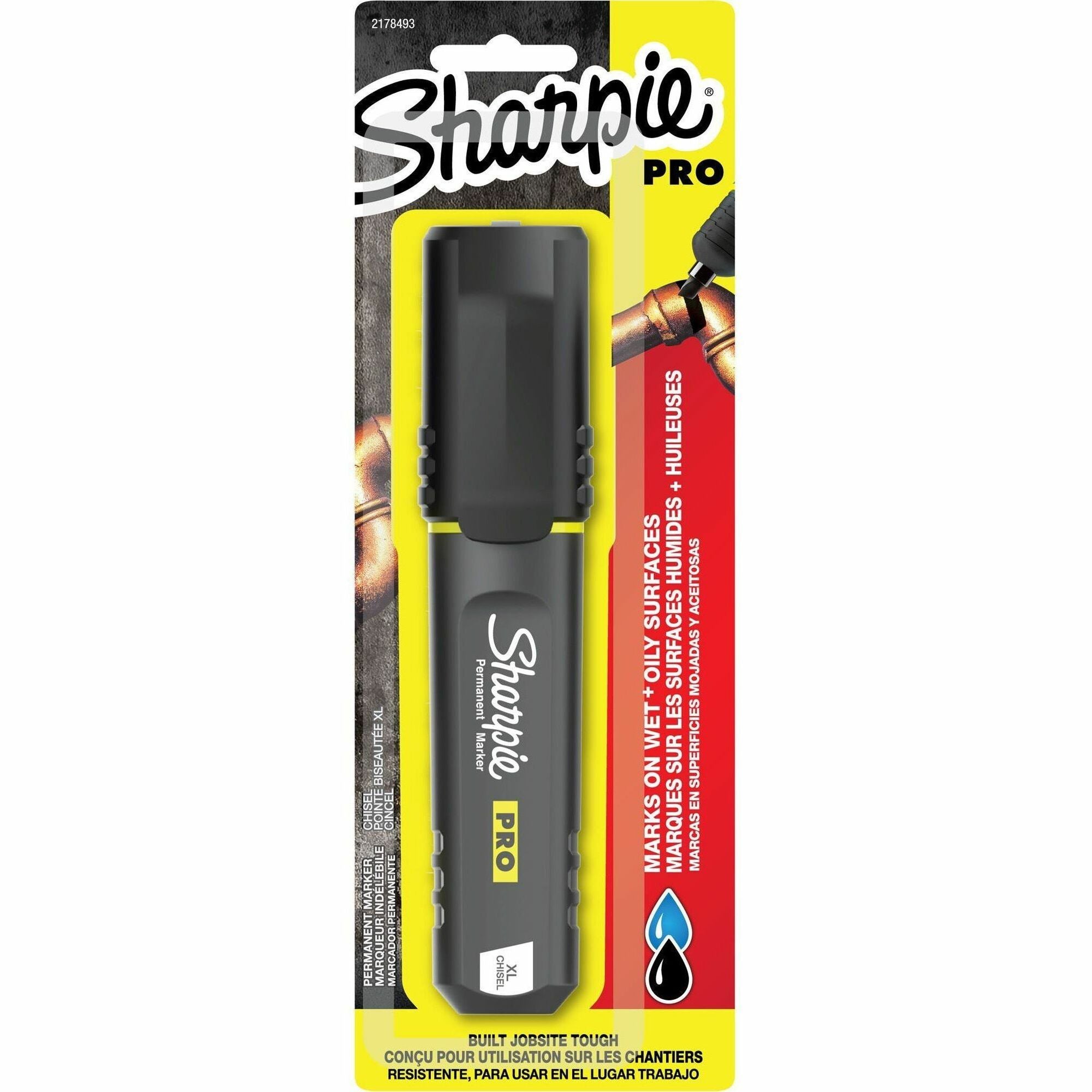 sharpie-pro-permanent-markers-broad-medium-fine-marker-point-chisel-marker-point-style-black-1-pack_san2178493 - 1