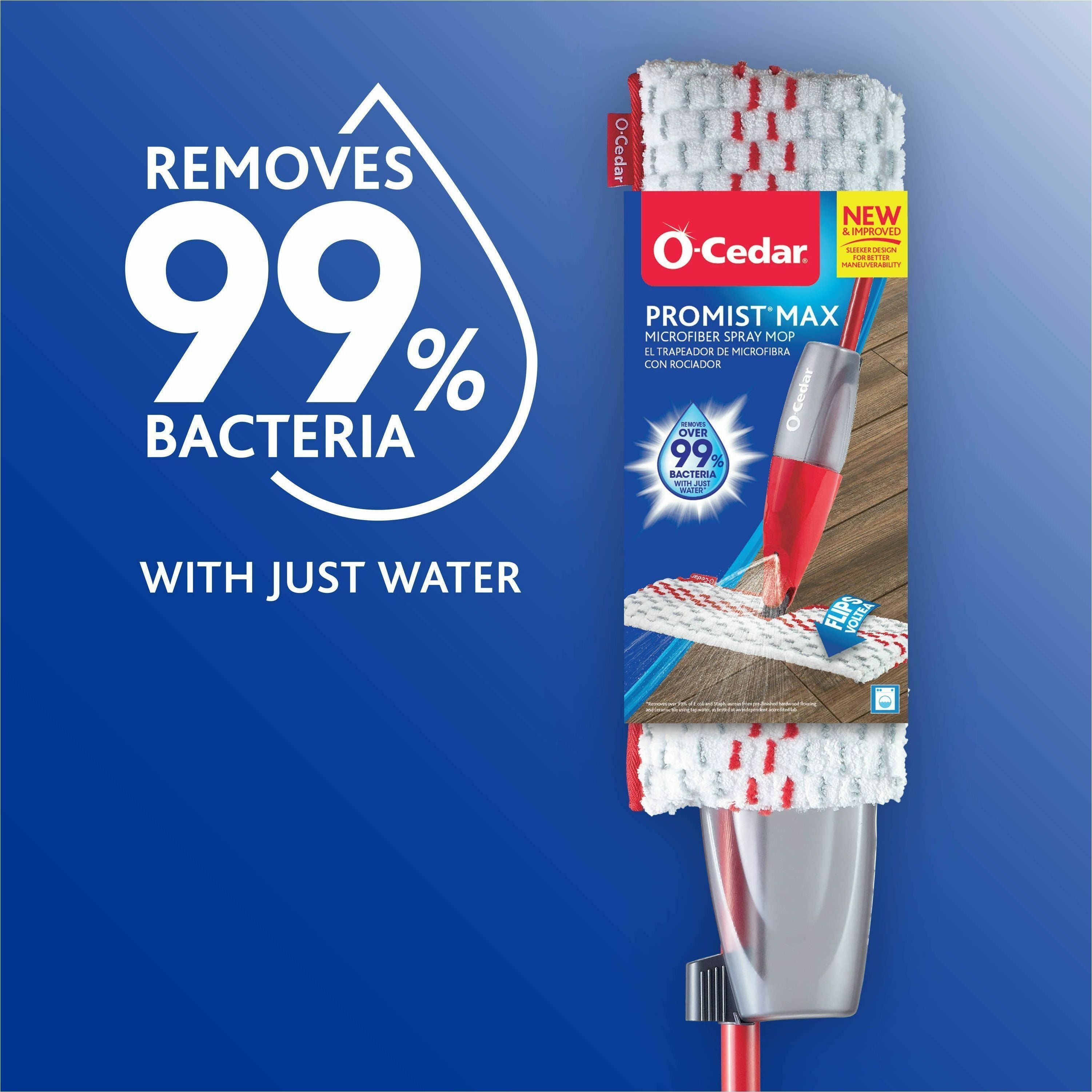 o-cedar-promist-max-microfiber-spray-mop-microfiber-head-reusable-machine-washable-refillable-double-sided-1-each-multi_fhp168022 - 2