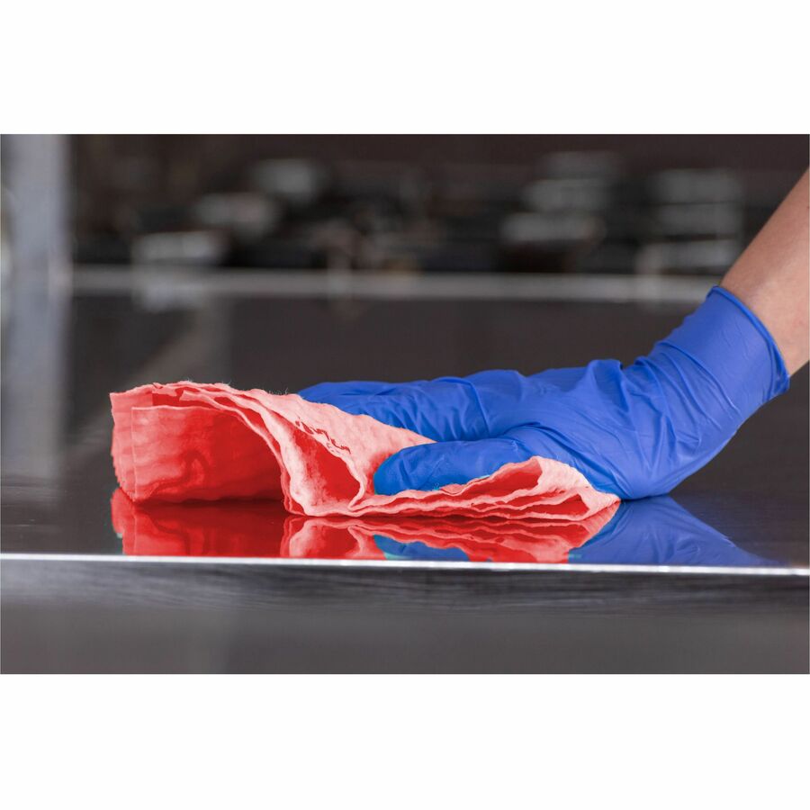 vileda-professional-breazy-microfiber-cloths-1378-length-x-1378-width-25-pack-washable-hygienic-red_vld161611 - 2