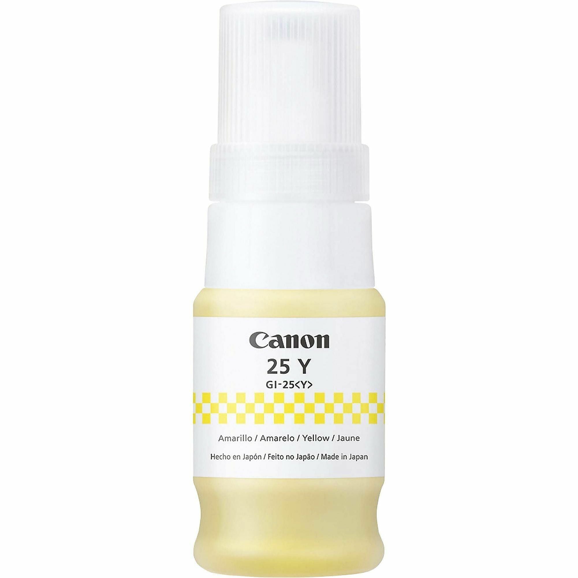 Canon GI-25 Ink Bottles - Inkjet - Cyan, Magenta, Yellow - 3000 Pages - 37 mL - 3 / Pack - 3