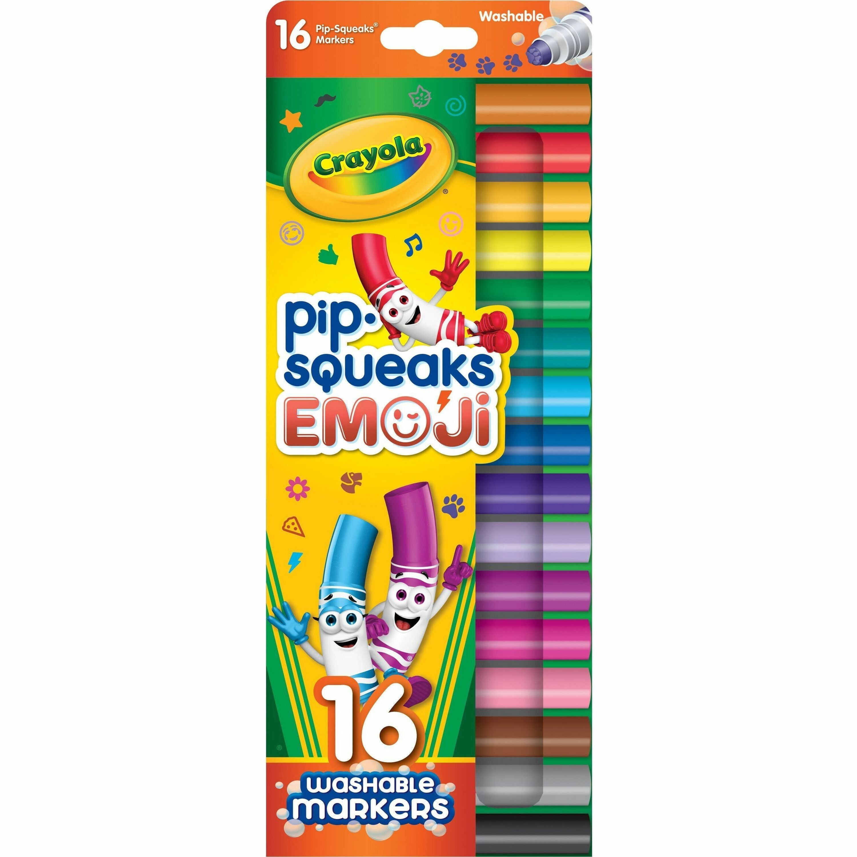 crayola-pip-squeaks-marker-stamps-assorted-16-pack_cyo588717 - 1