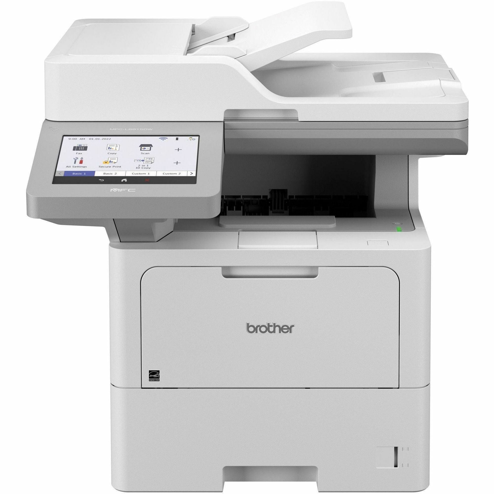 brother-mfc-l6915dw-wireless-laser-multifunction-printer-monochrome-copier-fax-printer-scanner-52-ppm-mono-print-1200-x-1200-dpi-print-automatic-duplex-print-up-to-160000-pages-monthly-color-flatbed-adf-scanner-1200-dpi-optical-scan-_brtmfcl6915dw - 1