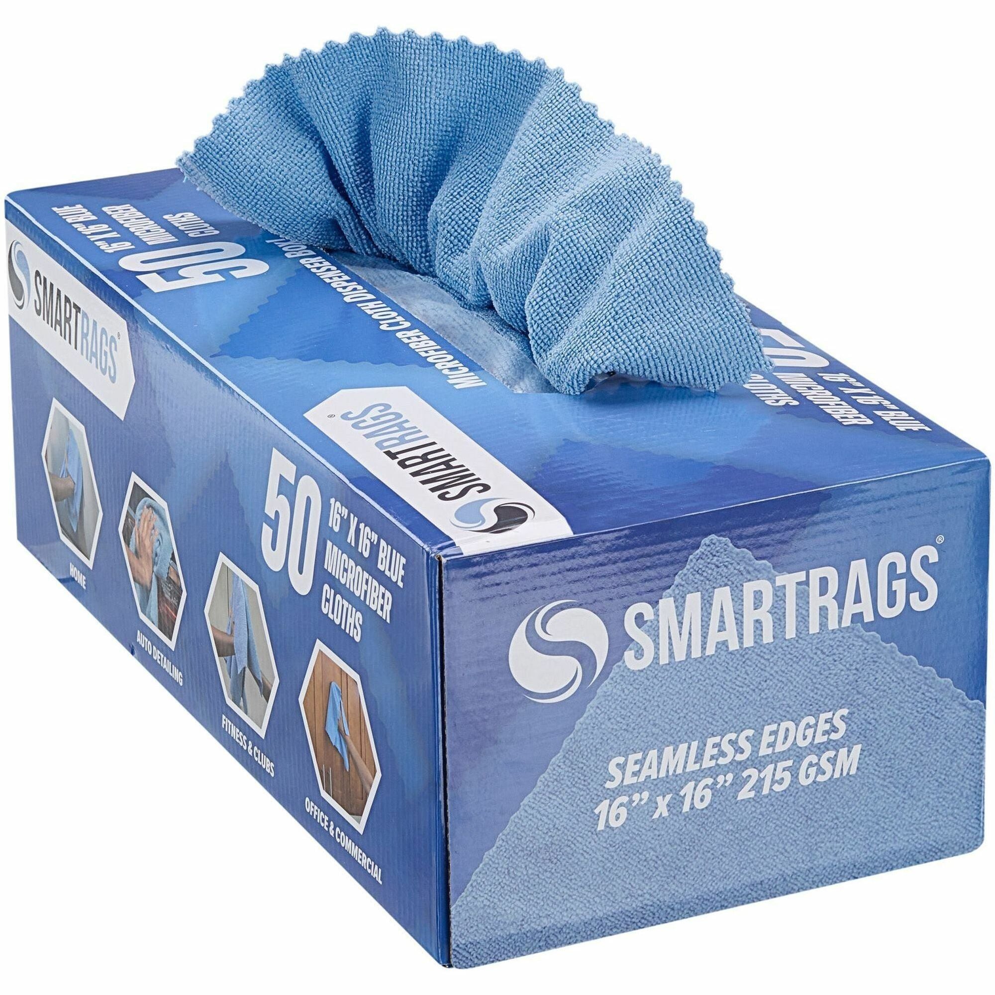 monarch-smart-rags-microfiber-cloths-for-automotive-office-healthcare-household-garage-breakroom-factory-hospital-industry-nursing-home-50-box-reusable-streak-free-lint-free-dirt-resistant-grime-resistant-blue_monm931b - 1