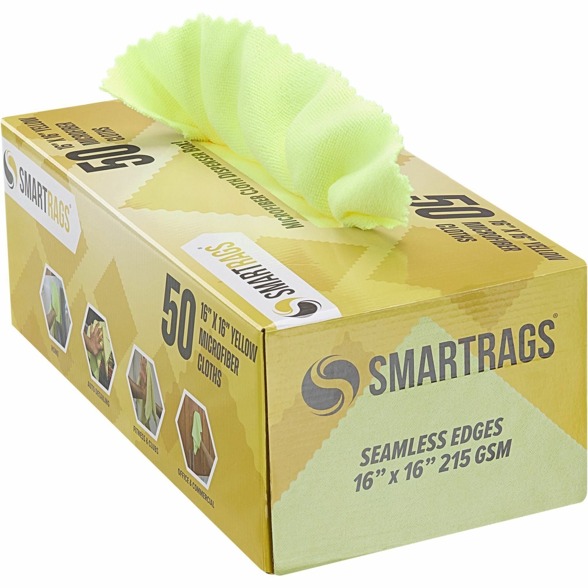 monarch-smart-rags-microfiber-cloths-for-automotive-office-healthcare-household-garage-breakroom-factory-hospital-industry-nursing-home-50-box-reusable-streak-free-lint-free-dirt-resistant-grime-resistant-yellow_monm931y - 1