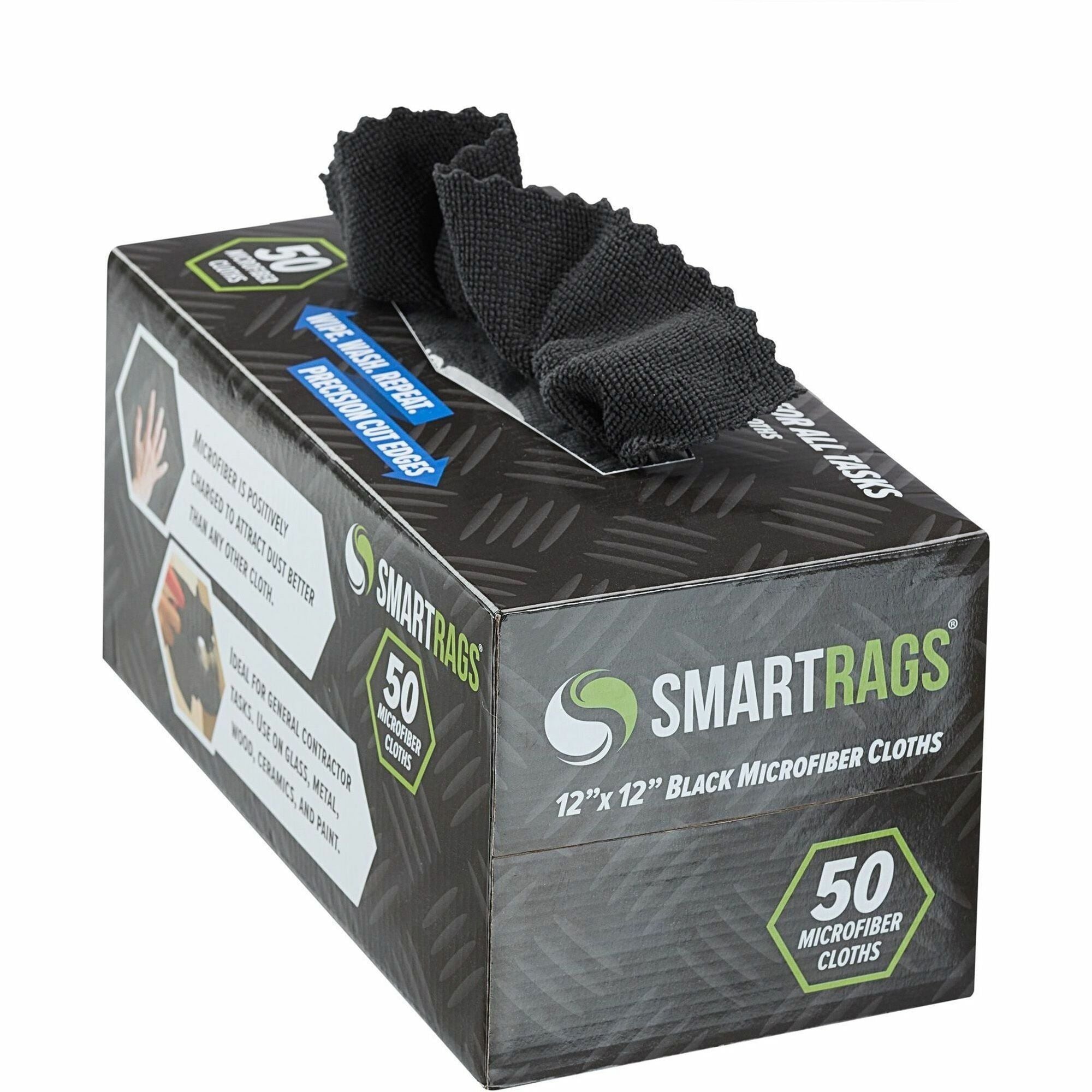 monarch-smart-rags-microfiber-cloths-for-automotive-office-healthcare-household-garage-breakroom-hospital-industry-50-box-reusable-streak-free-lint-free-dirt-resistant-grime-resistant-blue_monm950blk - 1