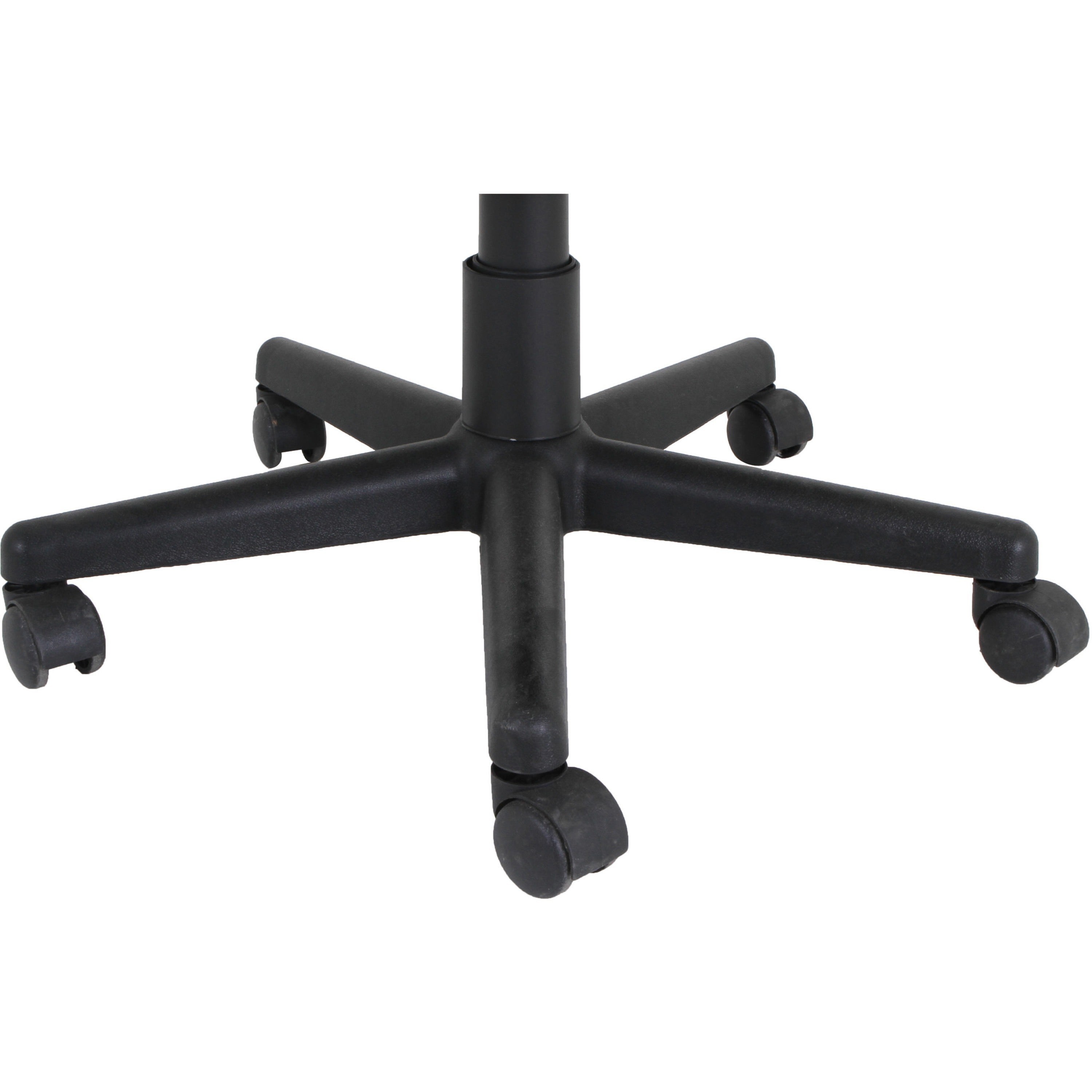 NuSparc Mid-back Mesh Task Chair - Fabric Seat - Mid Back - Black - 1 Each - 2