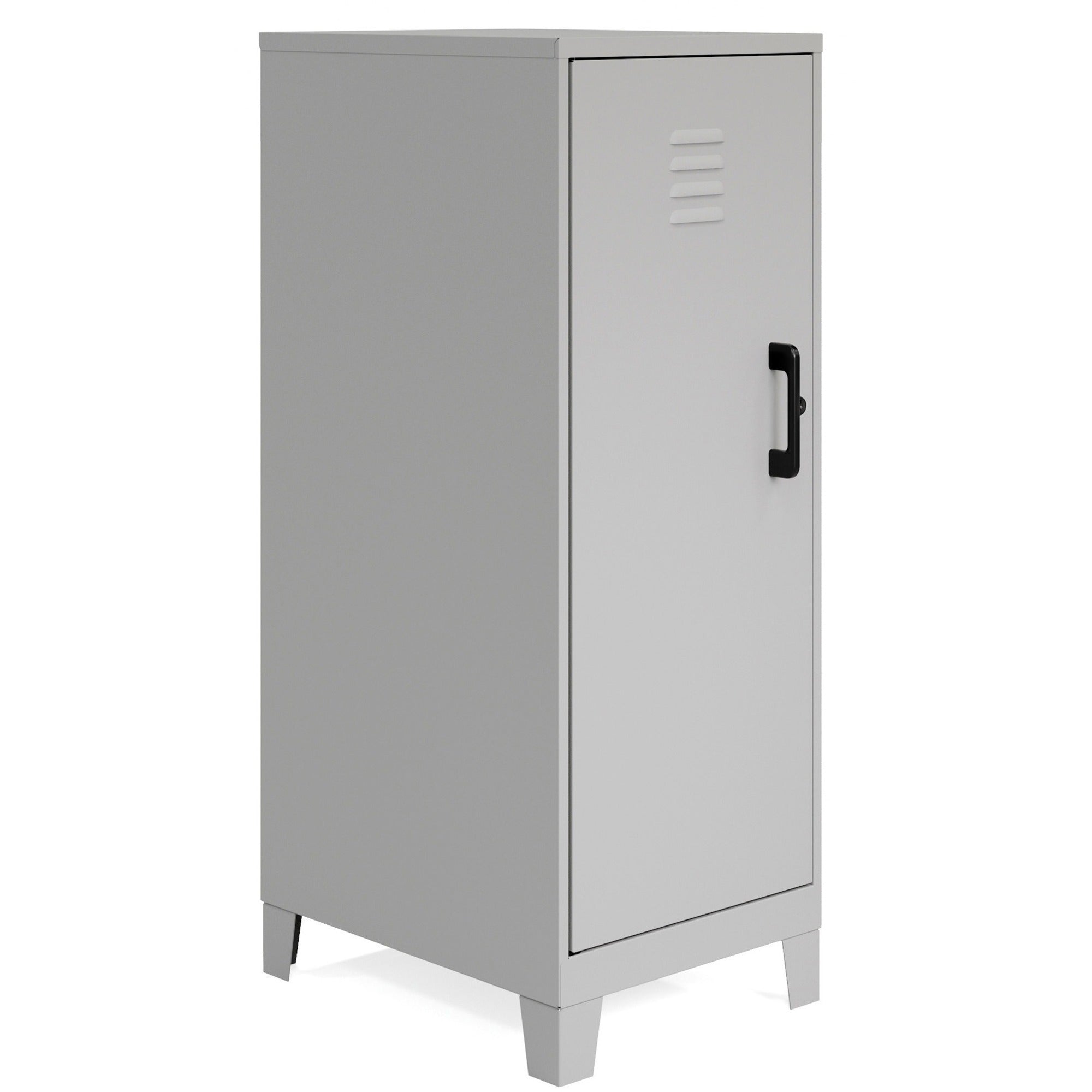 nusparc-personal-locker-3-shelves-for-office-home-sport-equipments-toy-game-classroom-playroom-basement-garage-overall-size-425-x-142-x-18-silver-steel-taa-compliant_nprsl318zzsr - 1