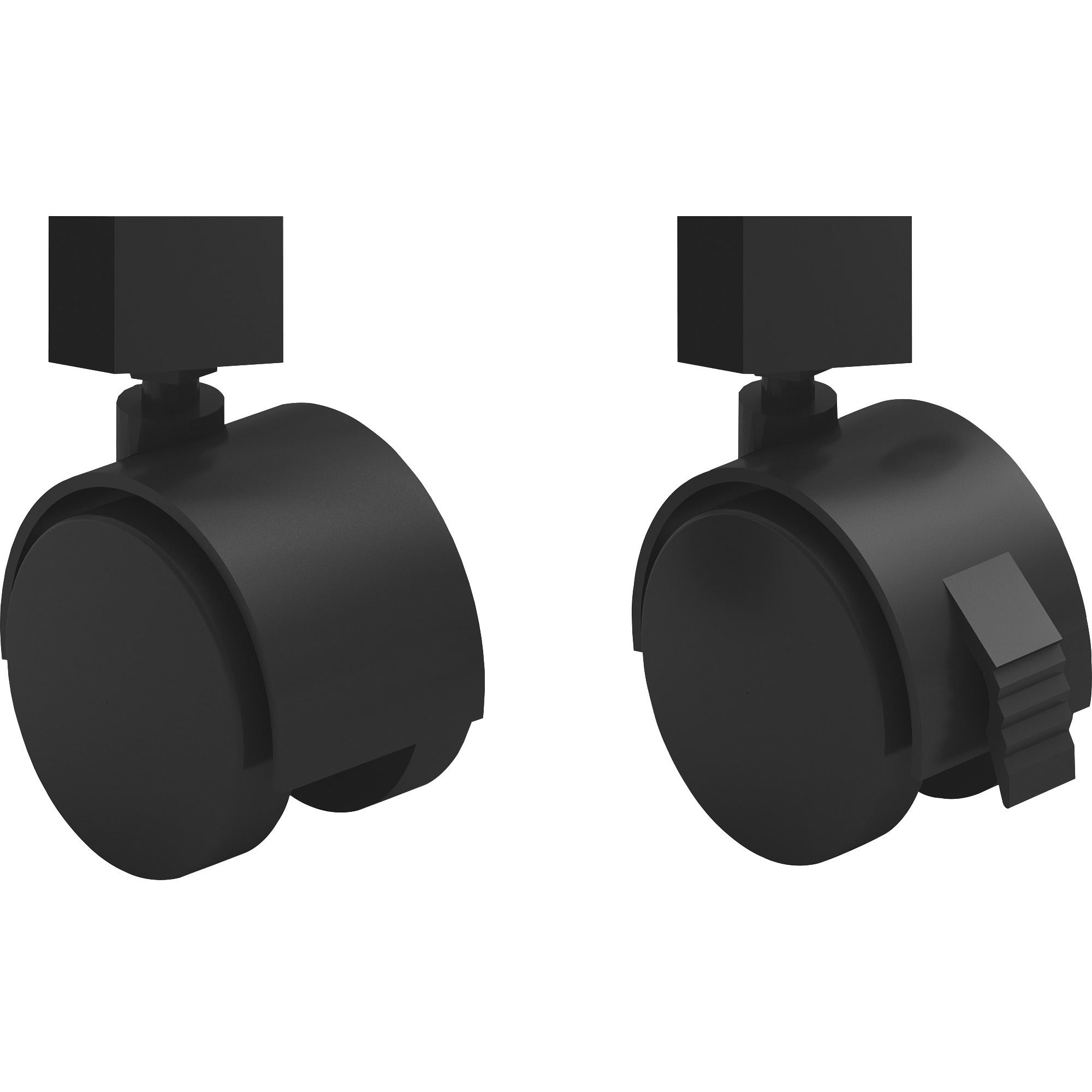 NuSparc Mobile Computer Workstation w/Keybrd Tray - For - Table TopWeathered Charcoal Laminate, Black Top - 110 lb Capacity x 23.60" Table Top Width x 20.60" Table Top Depth - 53.50" Height - Assembly Required - Medium Density Fiberboard (MDF) Top Ma - 2