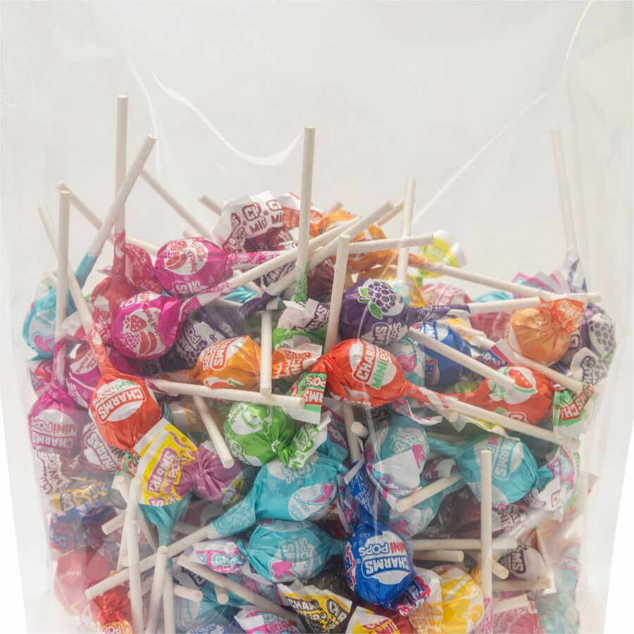 Penny Candy Charm Lollipops - Root Beer, Cherry, Birthday Cake, Watermelon, Mango, Orange Creme, Cotton Candy, Tropical Fruit Punch, Orange, Banana, Blue Raspberry, ... - 2.50 lb - 1 Bag - 2