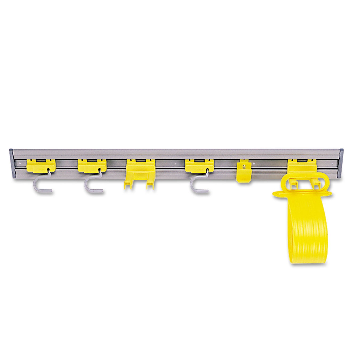 Closet Organizer/Tool Holder, 34w x 3.25d x 4.25h, Gray -