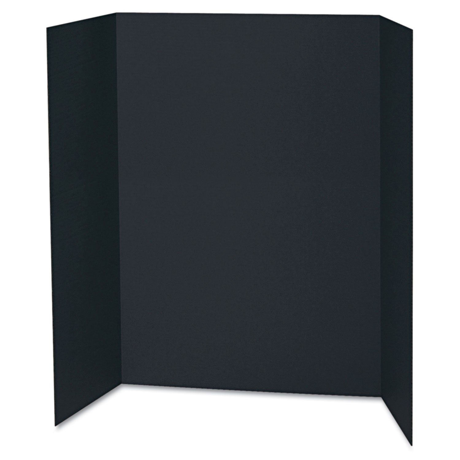 Spotlight Corrugated Presentation Display Boards, 48 x 36, Black/Kraft, 24/Carton -