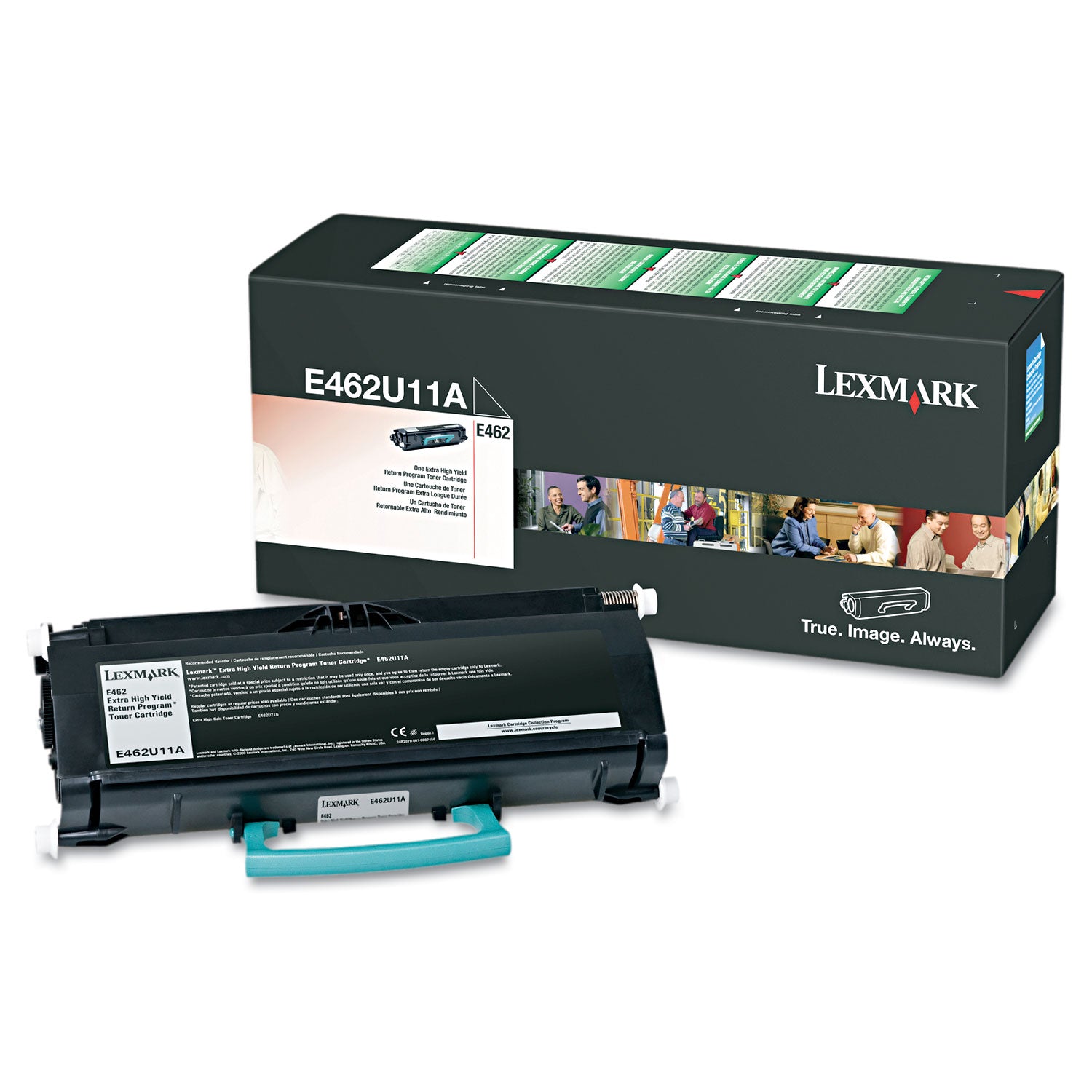 E462U11A Return Program Extra High-Yield Toner, 18,000 Page Yield, Black -