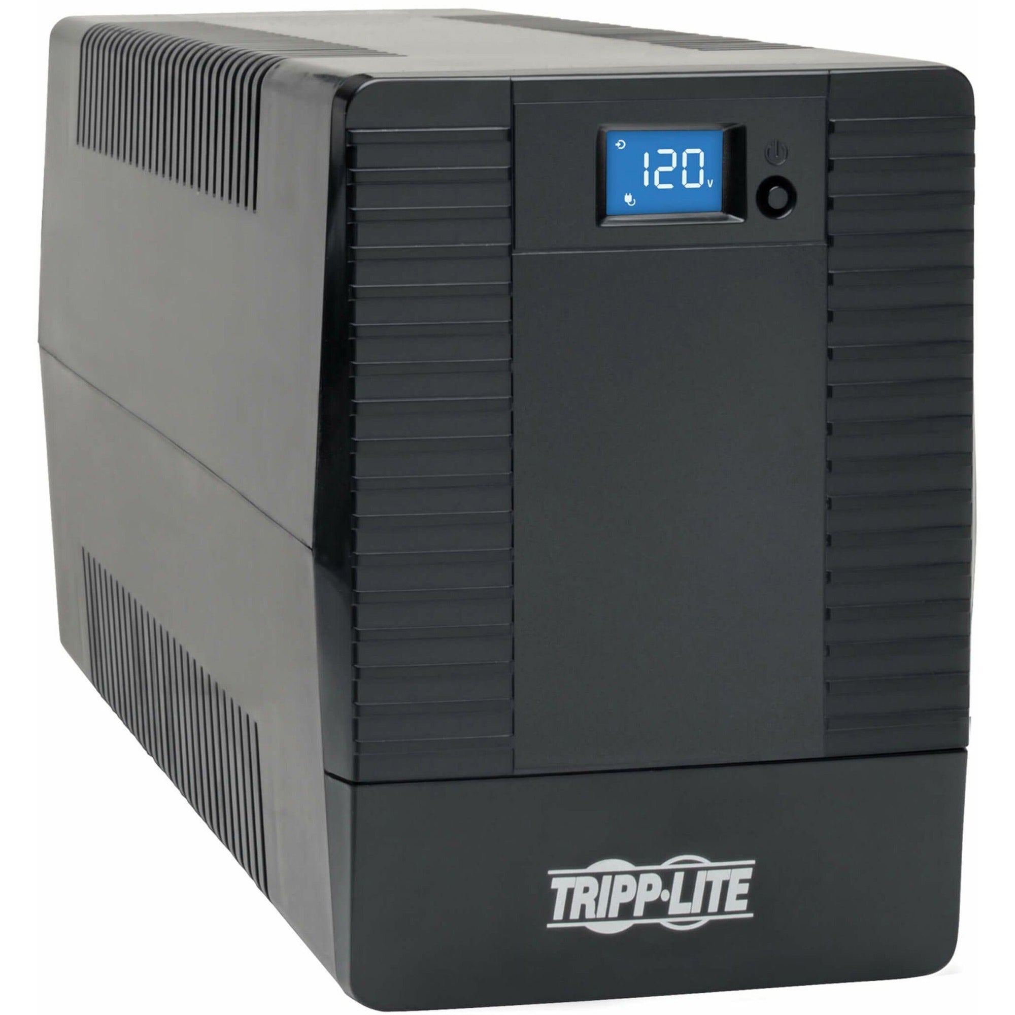 Tripp Lite by Eaton UPS OmniVS 120V 1500VA 940W Line-Interactive UPS Extended Run Tower USB port Battery Backup - Tower - 4 Hour Recharge - 5 Minute Stand-by - 110 V AC Input - 120 V AC Output - 2 x NEMA 5-15R, 6 x NEMA 5-15R -