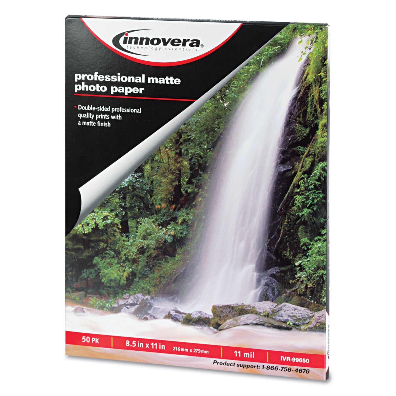 Heavyweight Photo Paper, 11 mil, 8.5 x 11, Matte White, 50/Pack -