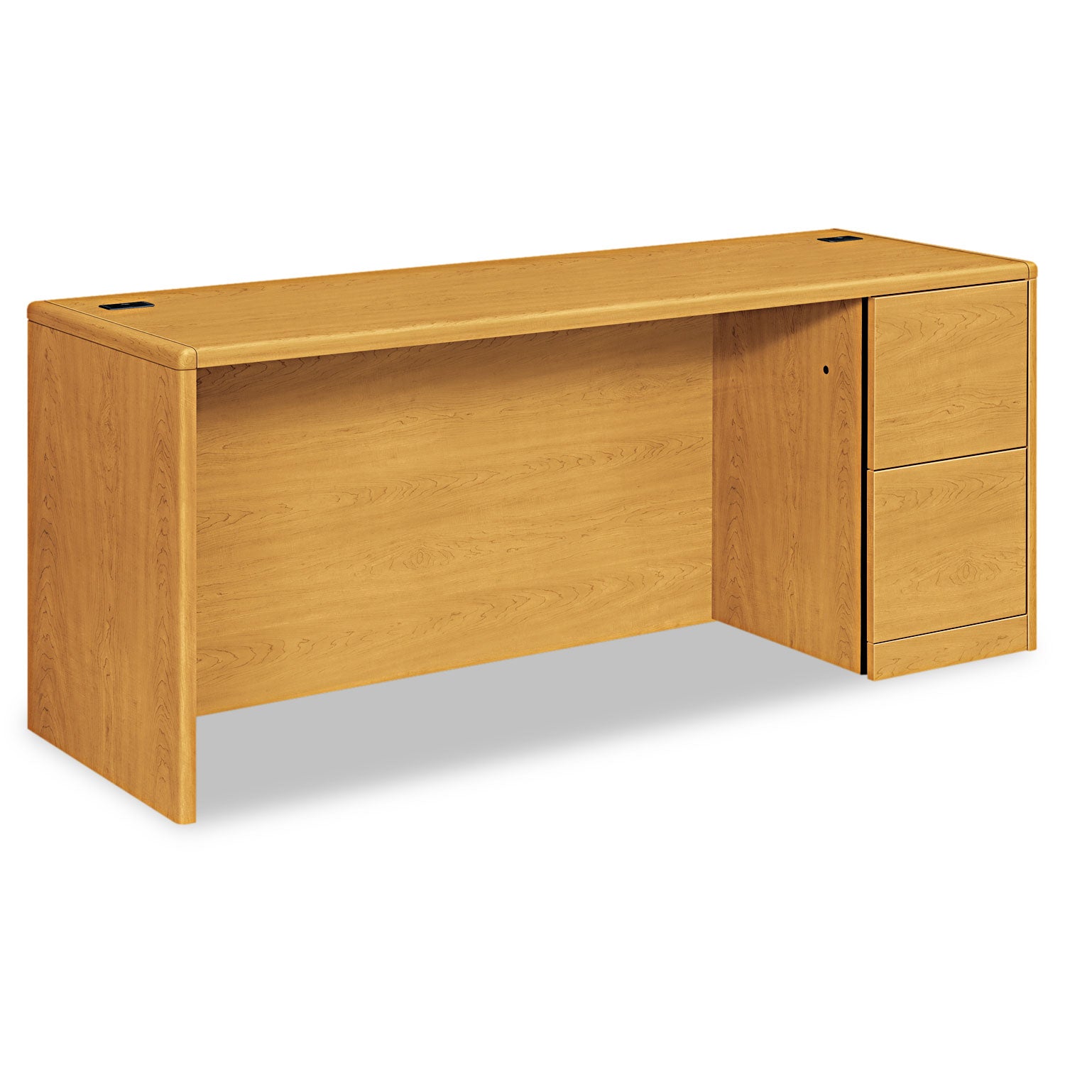 10700 Series Right Pedestal Credenza, 72w x 24d x 29.5h, Harvest -