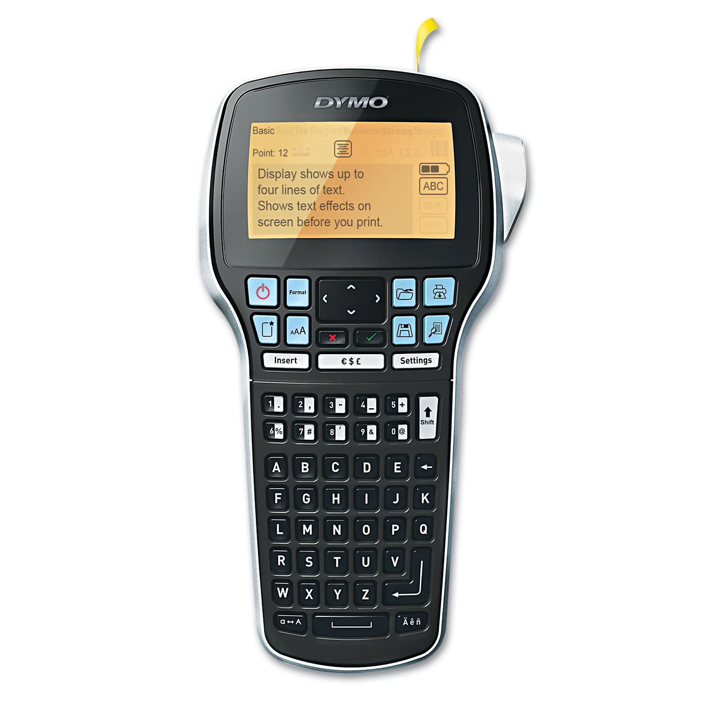 LabelManager 420P Label Maker, 0.5"/s Print Speed, 4.06 x 2.24 x 8.46 -