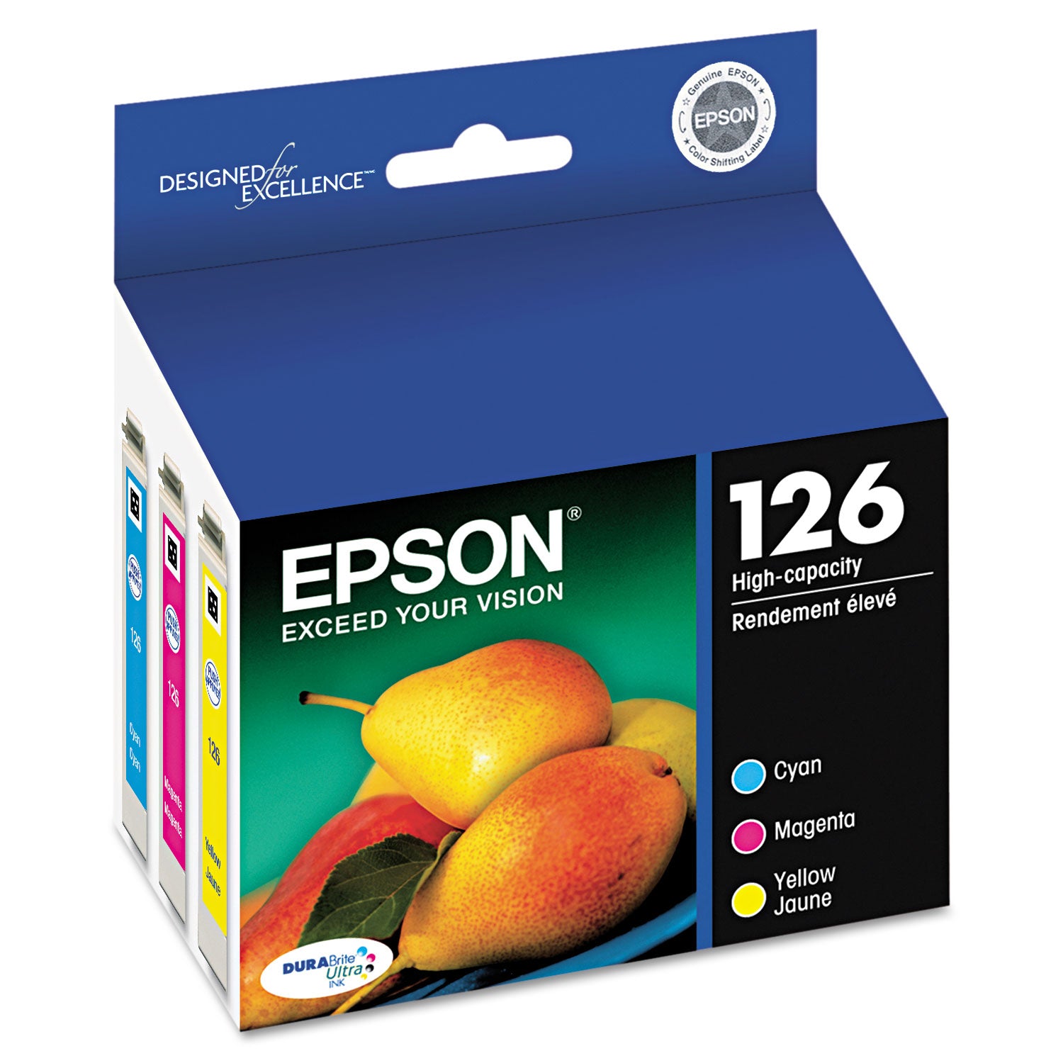 t126520-s-126-durabrite-ultra-high-yield-ink-cyan-magenta-yellow-3-pack_epst126520s - 2