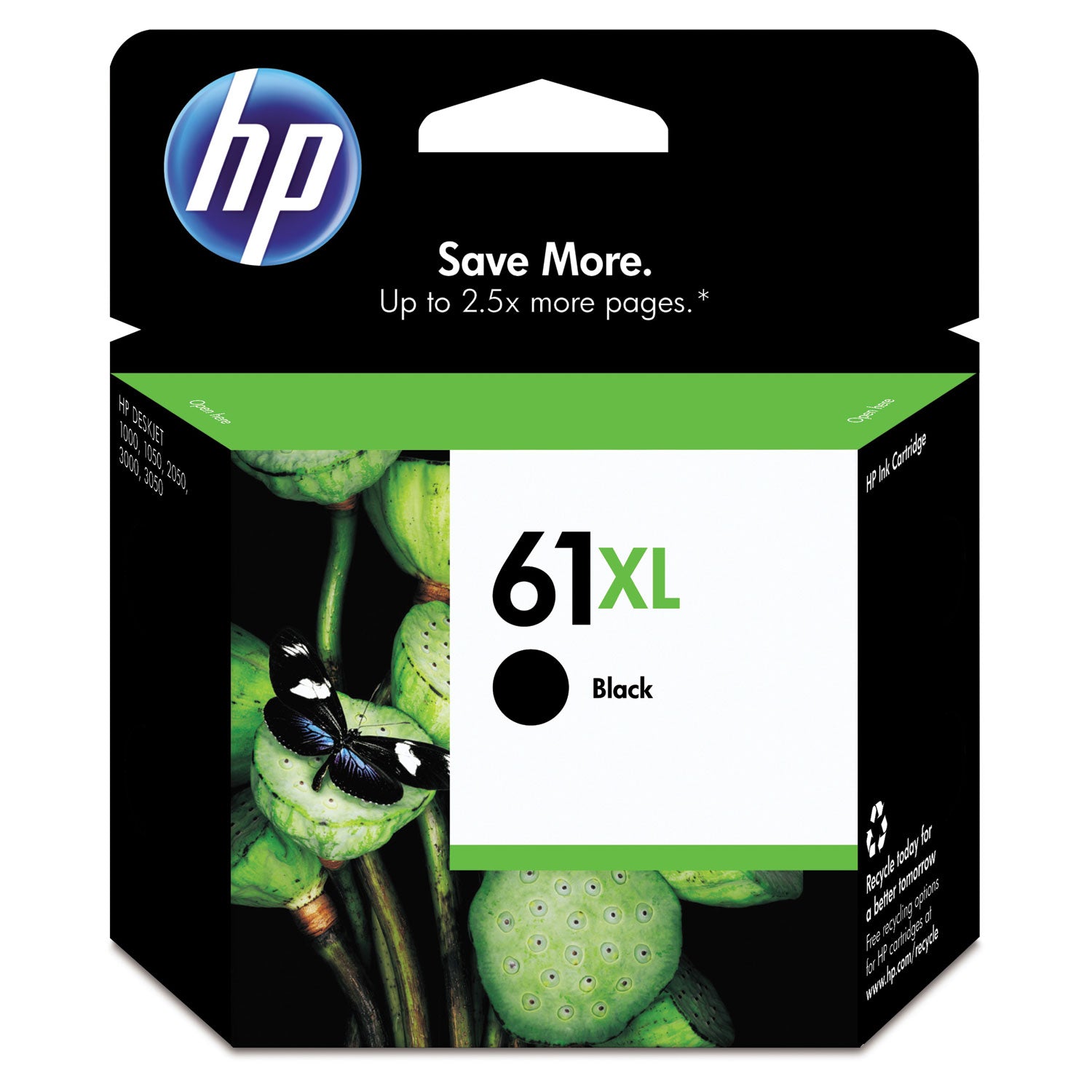 hp-61xl-ch563wn-high-yield-black-original-ink-cartridge_hewch563wn - 1