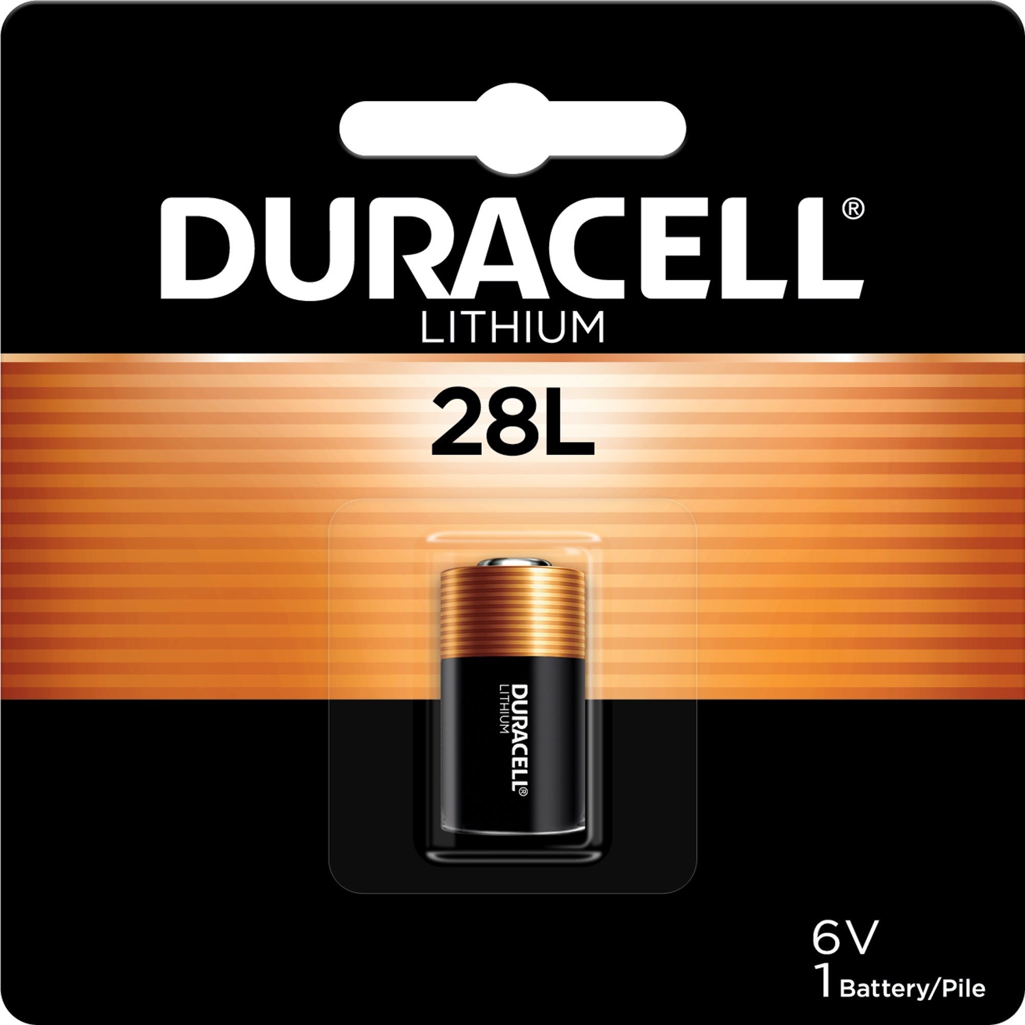 Duracell PX-28LBPK Lithium Photo Camera Battery - For Camera - 6 V DC - 1 Each