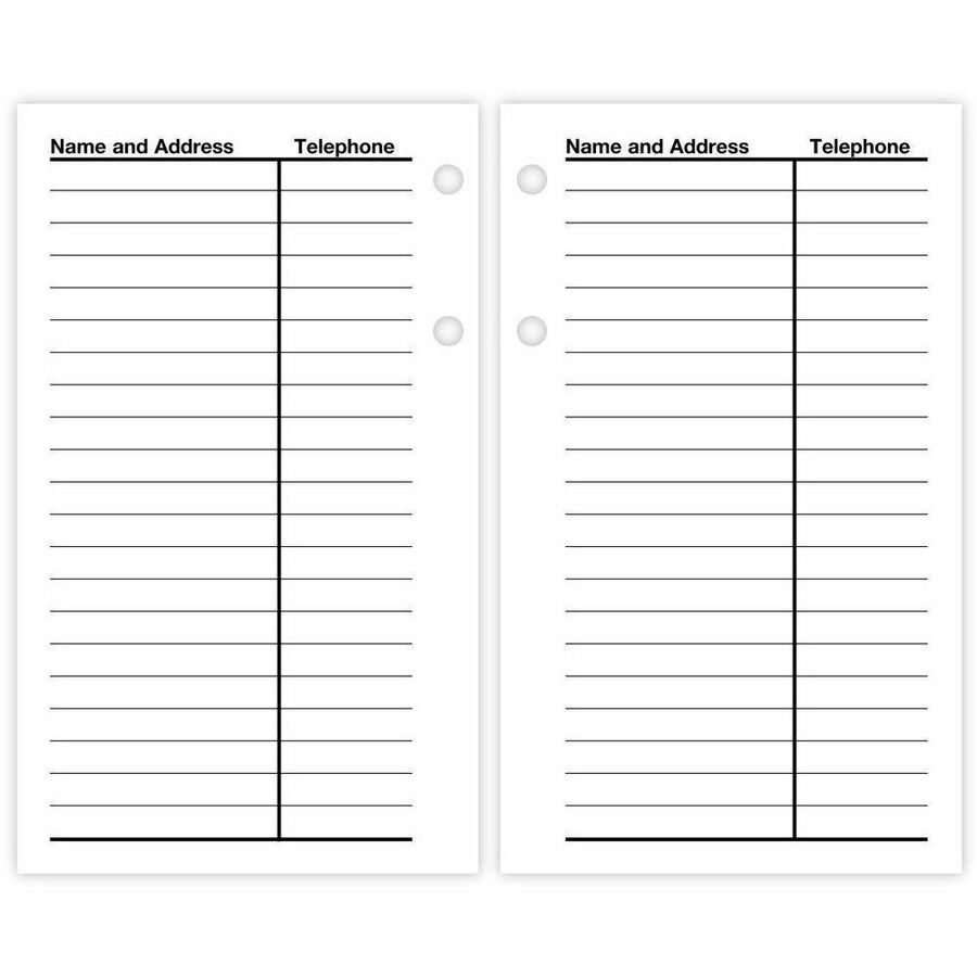 At-A-Glance Financial Desk Calendar Refill - Standard Size - Julian Dates - Daily - 12 Month - January 2024 - December 2024 - 1 Day Double Page Layout - 3 1/2" x 6" White Sheet - Desktop - White - Flexible, Reference Calendar - 1 Each -