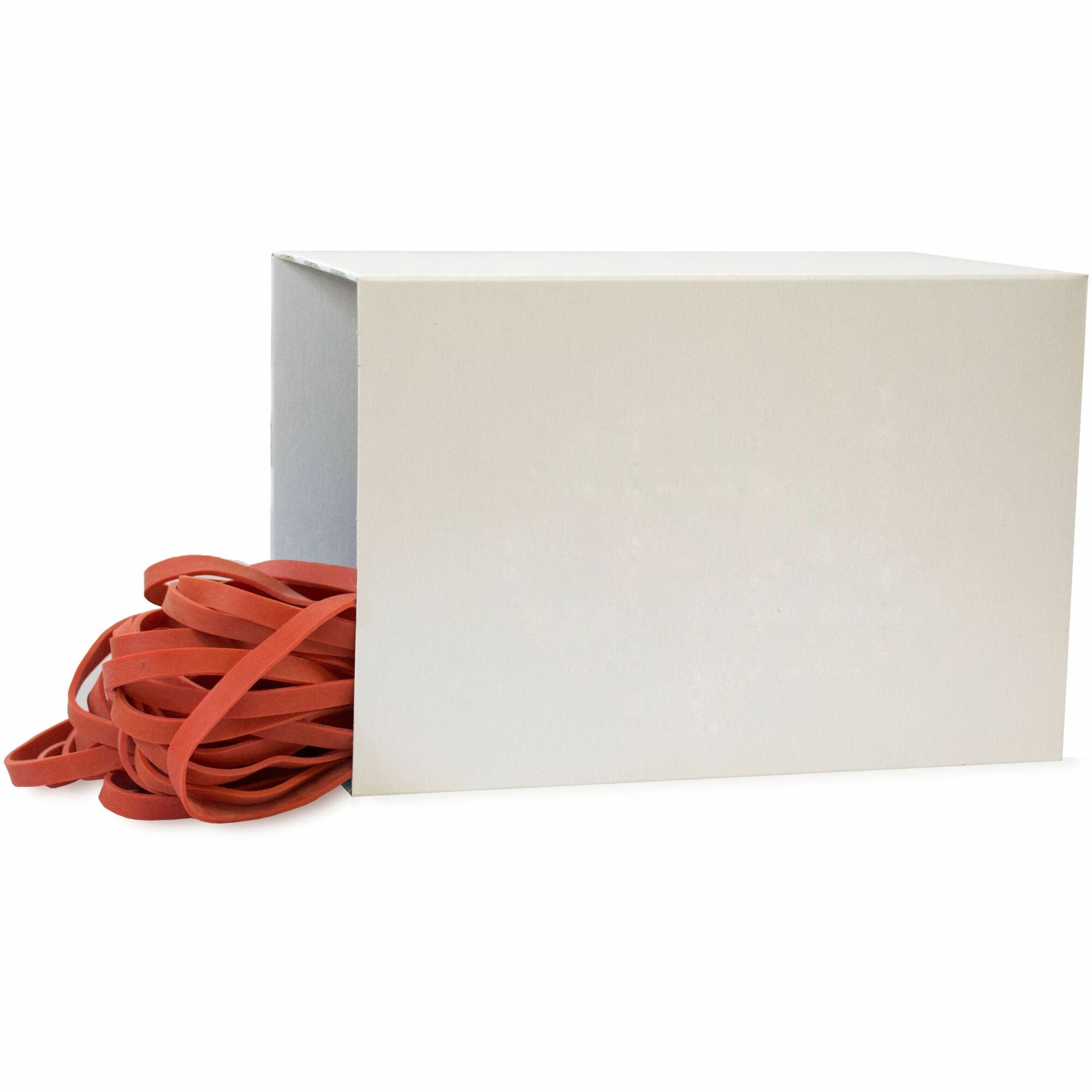 Alliance Rubber 07825 SuperSize Bands - Large 12" Heavy Duty Latex Rubber Bands - For Oversized Jobs - Red - Approx. 50 Bands in Box -