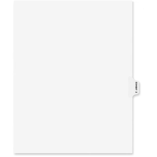 Avery Individual Legal Exhibit Dividers - Avery Style -