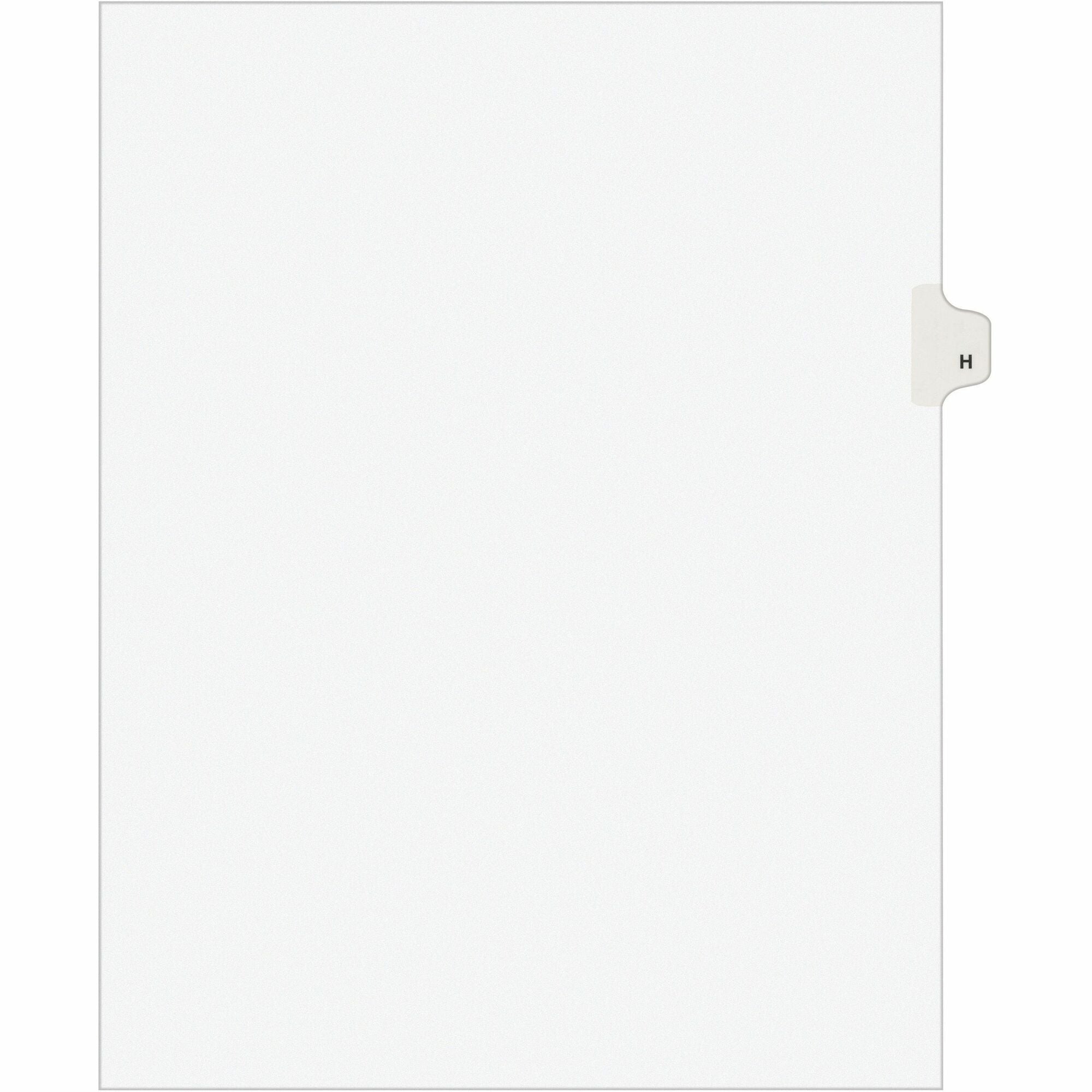 Avery Individual Legal Exhibit Dividers - Avery Style -