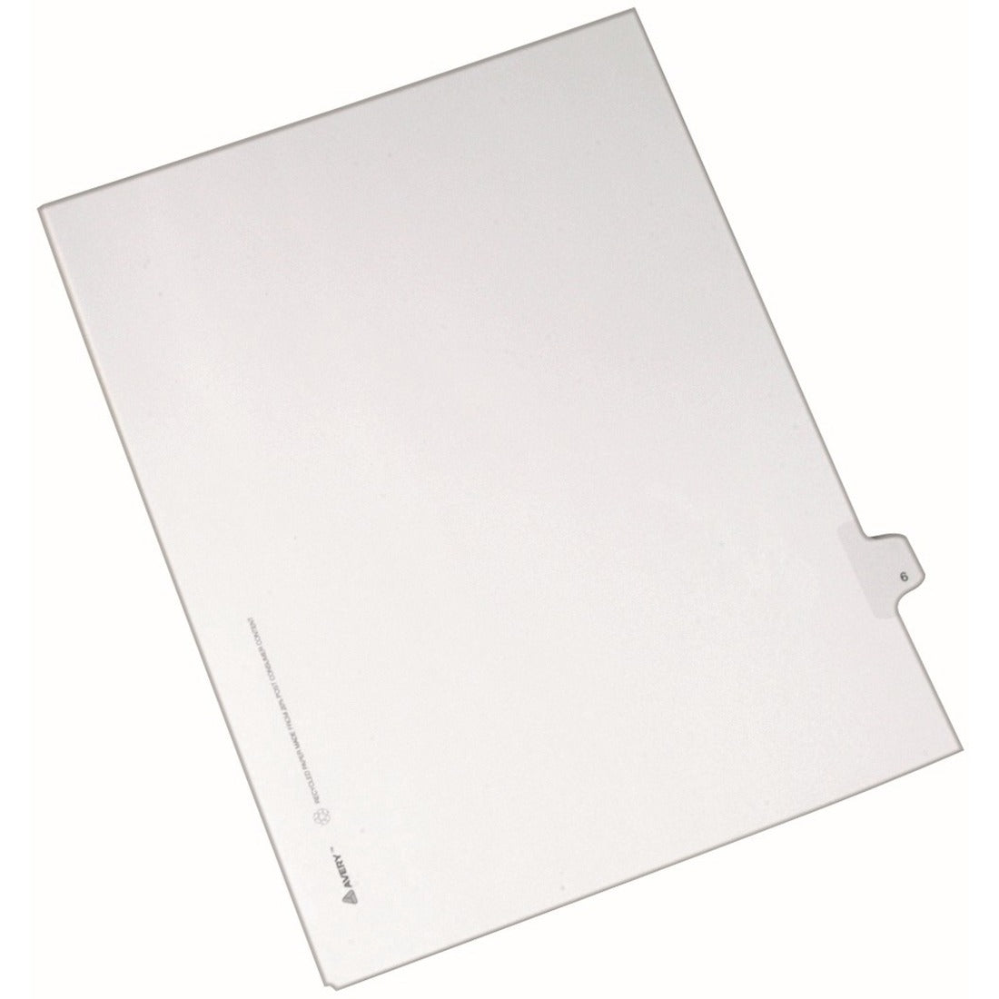 Avery Alllstate Style Individual Legal Dividers - 25 x Divider(s) - Side Tab(s) - 6 - 1 Tab(s)/Set - 8.5" Divider Width x 11" Divider Length - Letter - 8.50" Width x 11" Length - White Paper Divider - Recycled - 1 -