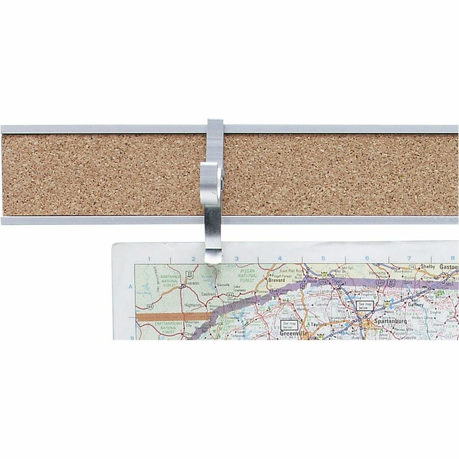 Advantus Mounting Rail - Satin - 1 Each -