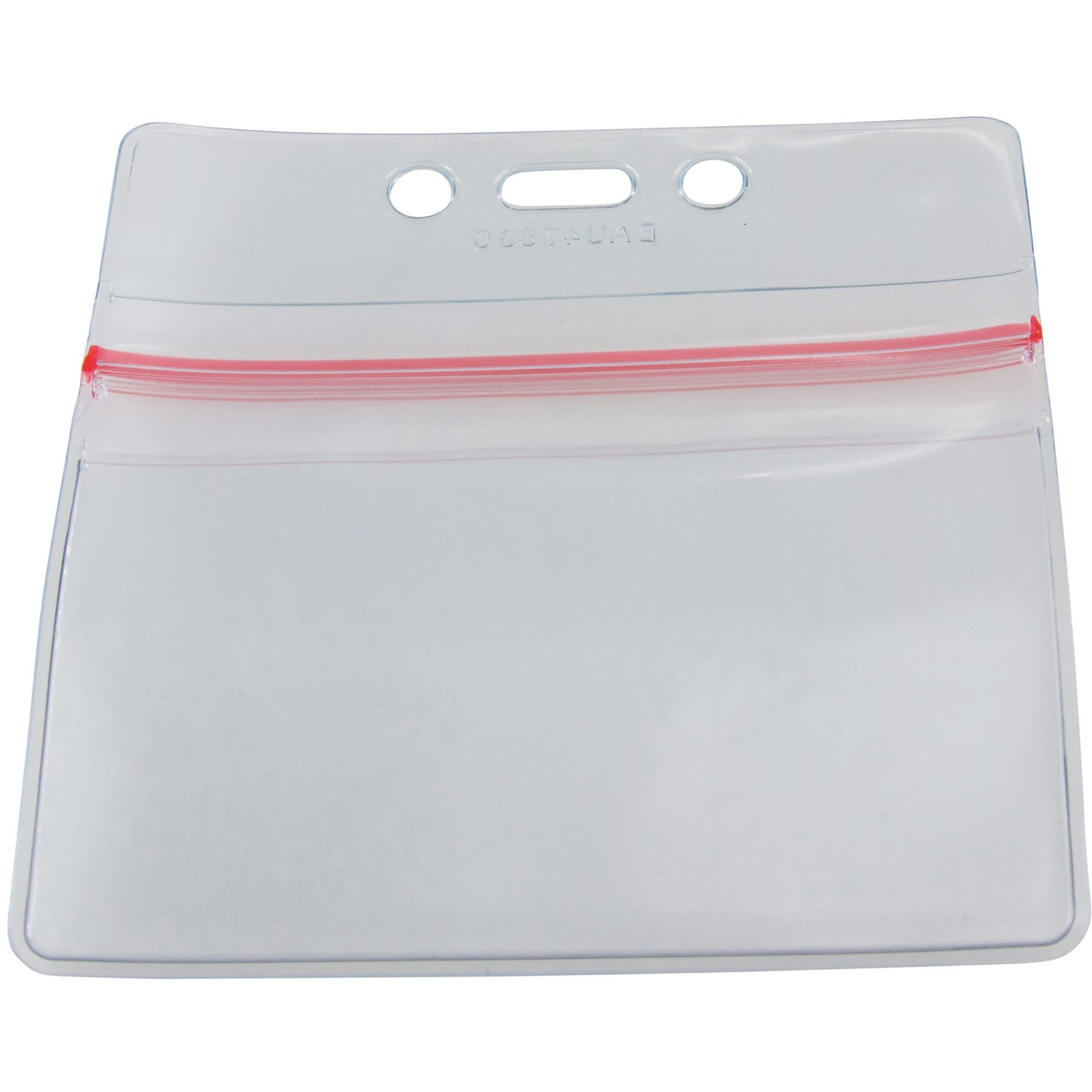 Baumgartens Sealable ID Badge Holder, Sold as 1 Package, 50 Each per Package - 2