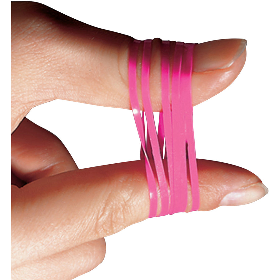 Conserve Plastibands - 2.1" Length - Latex-free - 200 / Box - Polyurethane - Assorted -