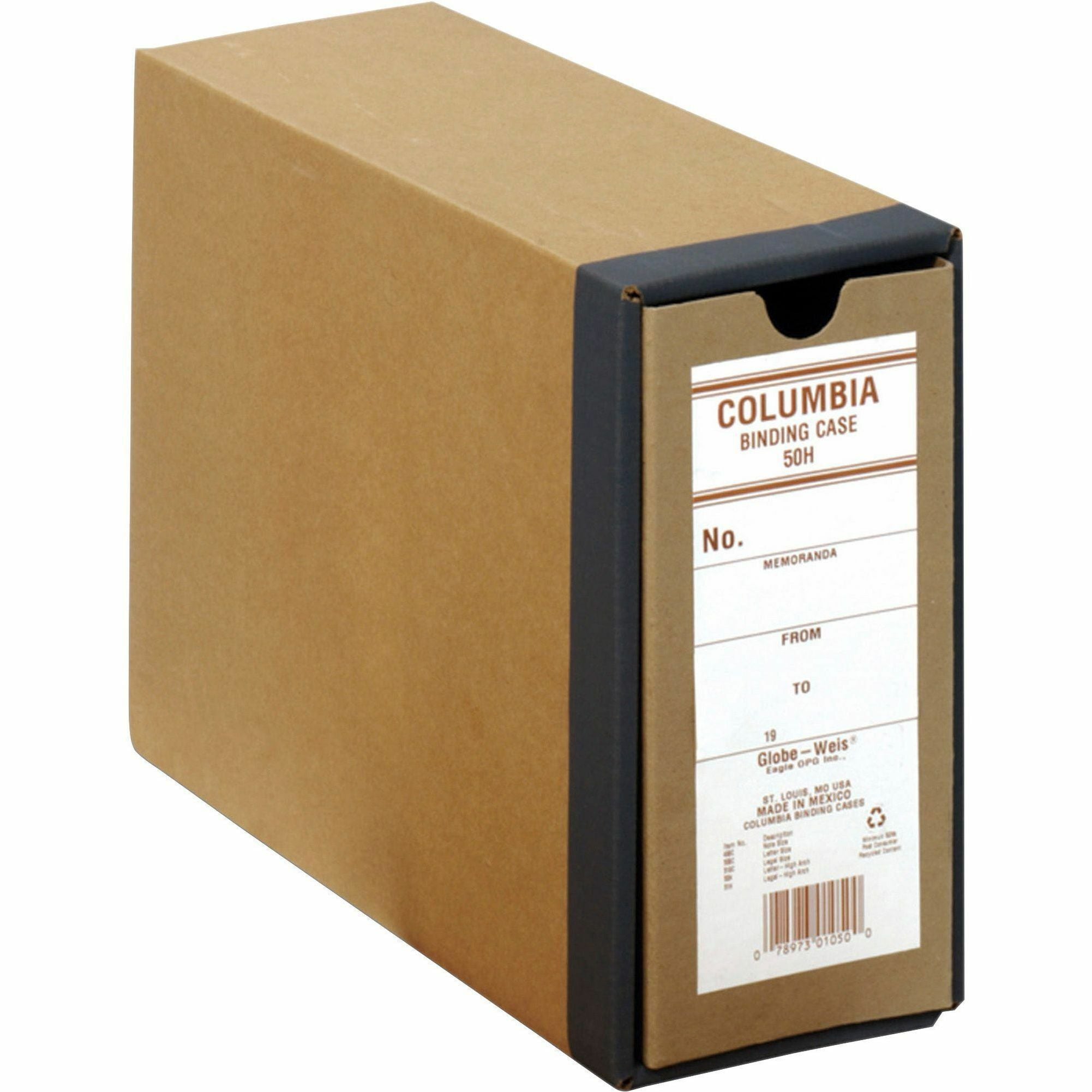 Globe-Weis Columbia Binding Case, Sold as 1 Each - 2