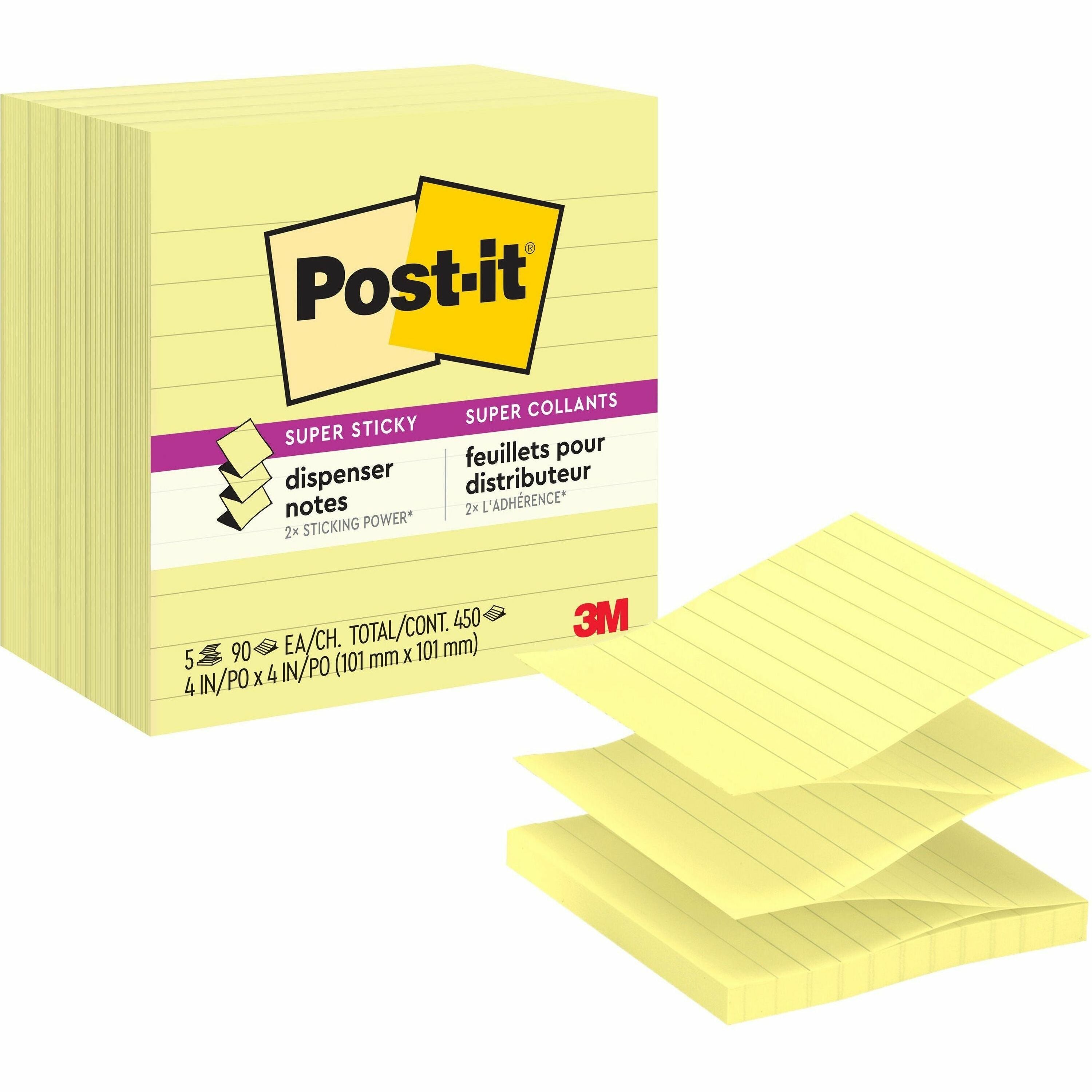 Post-it Super Sticky Pop-up Note, Sold as 1 Package, 5 Pad per Package - 1