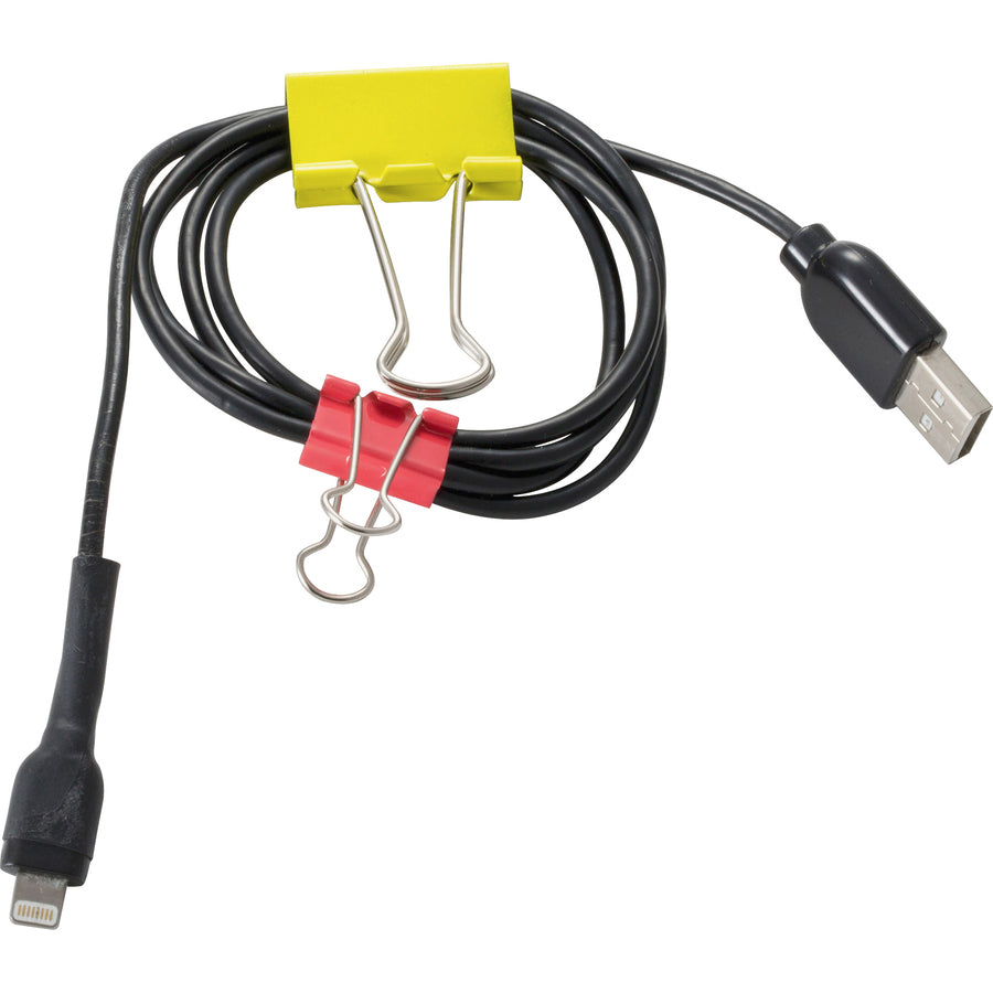 Officemate Binder Clips - Medium - 1 / Pack - Assorted -