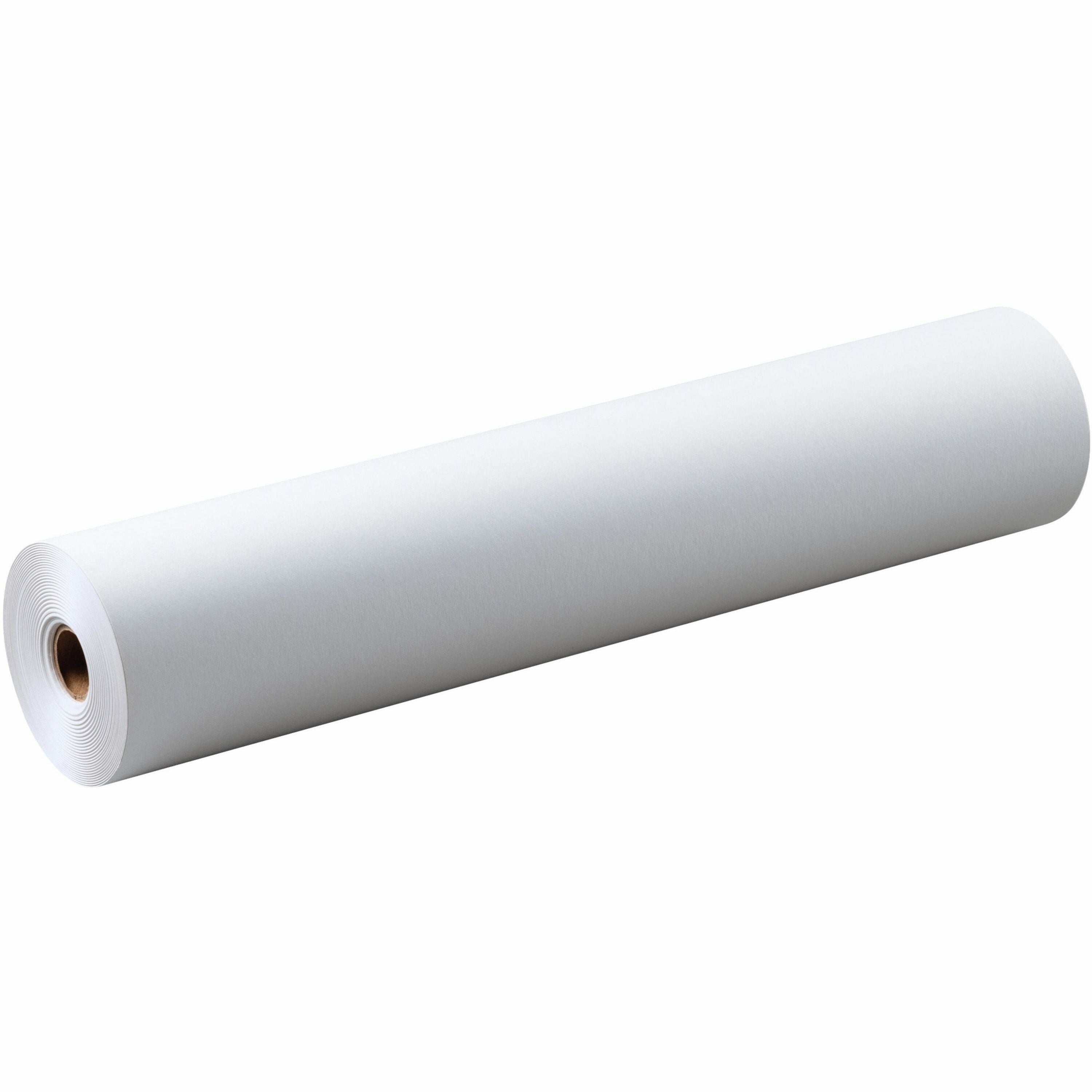 Pacon Easel Roll - 18" x 2400" - White Paper - Heavyweight - Recycled - 1 / Roll -