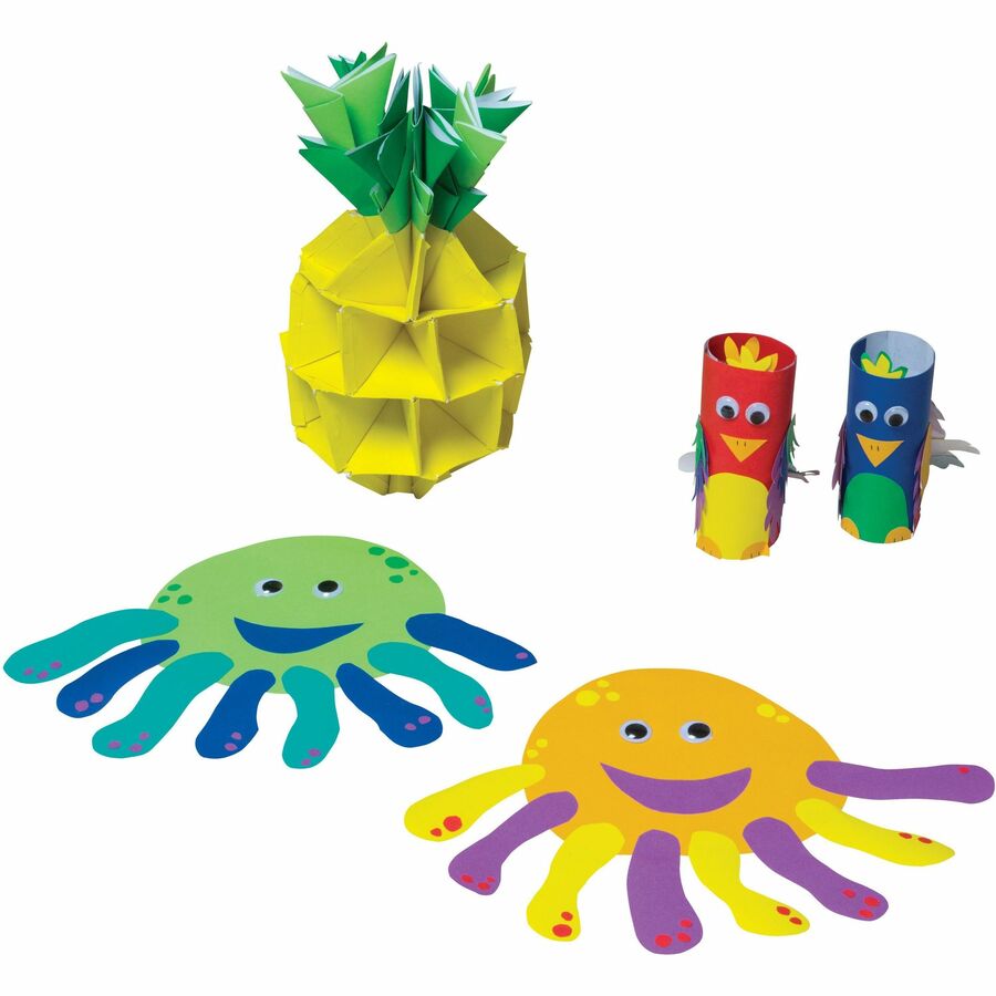 Fadeless Bulletin Board Art Paper - ClassRoom Project, Home Project, Office Project - 48"Width x 50 ftLength - 1 / Roll - Azure Blue -