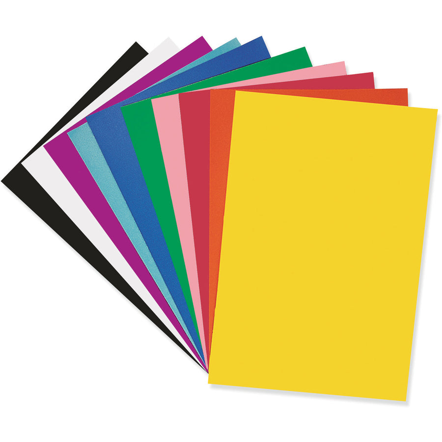 Pacon Poster Board Class Pack - Board and Banner - 22"Width x 28"Length - 50 / Carton - Assorted -
