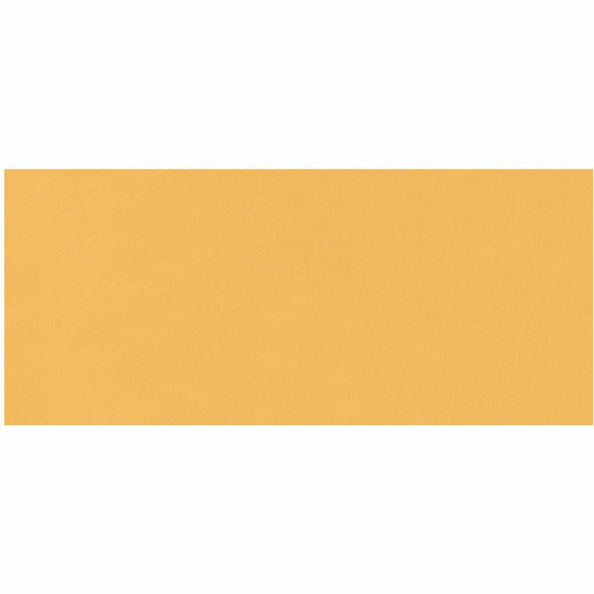 Quality Park No. 12 Envelopes - Business - #12 - 4 3/4" Width x 11" Length - 28 lb - Adhesive - Kraft - 500 / Box - Kraft -