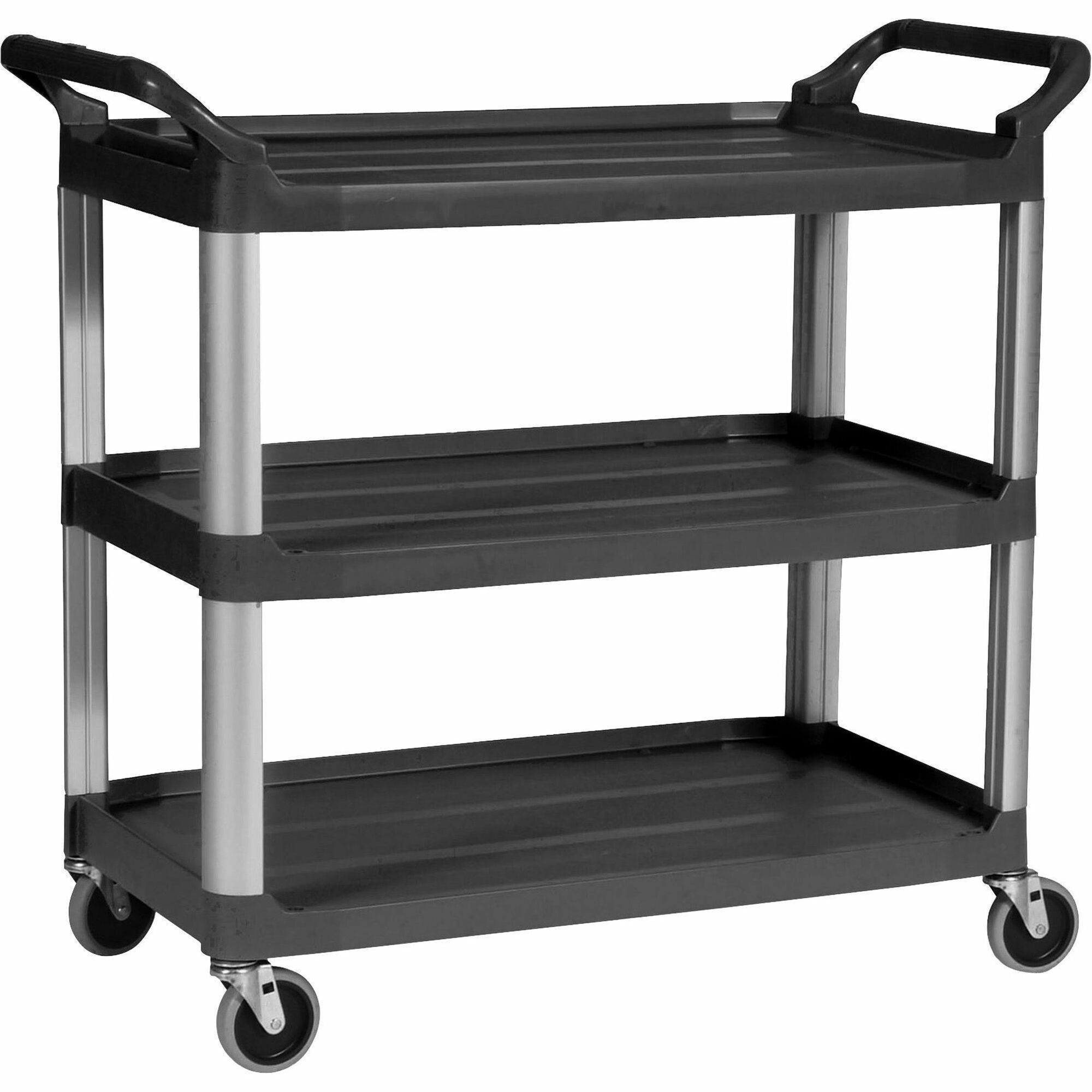 Rubbermaid 3-Shelf Mobile Utility Cart, Sold as 1 Each - 1
