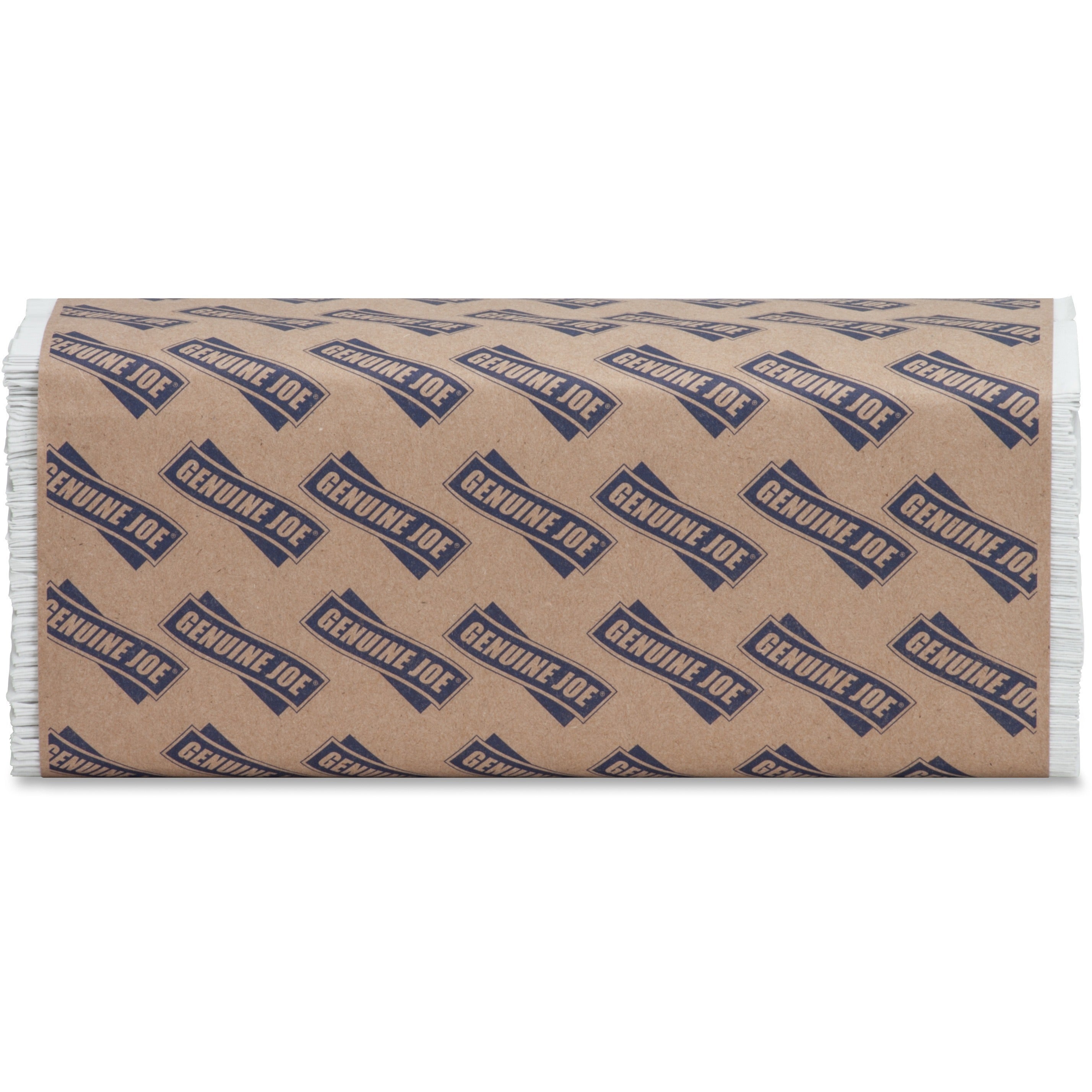 Genuine Joe C-Fold Paper Towels - 1 Ply - C-fold - 13" x 10" - White - Absorbent, Embossed - For Washroom, Restroom, Public Facilities - 200 Per Pack - 12 / Carton -