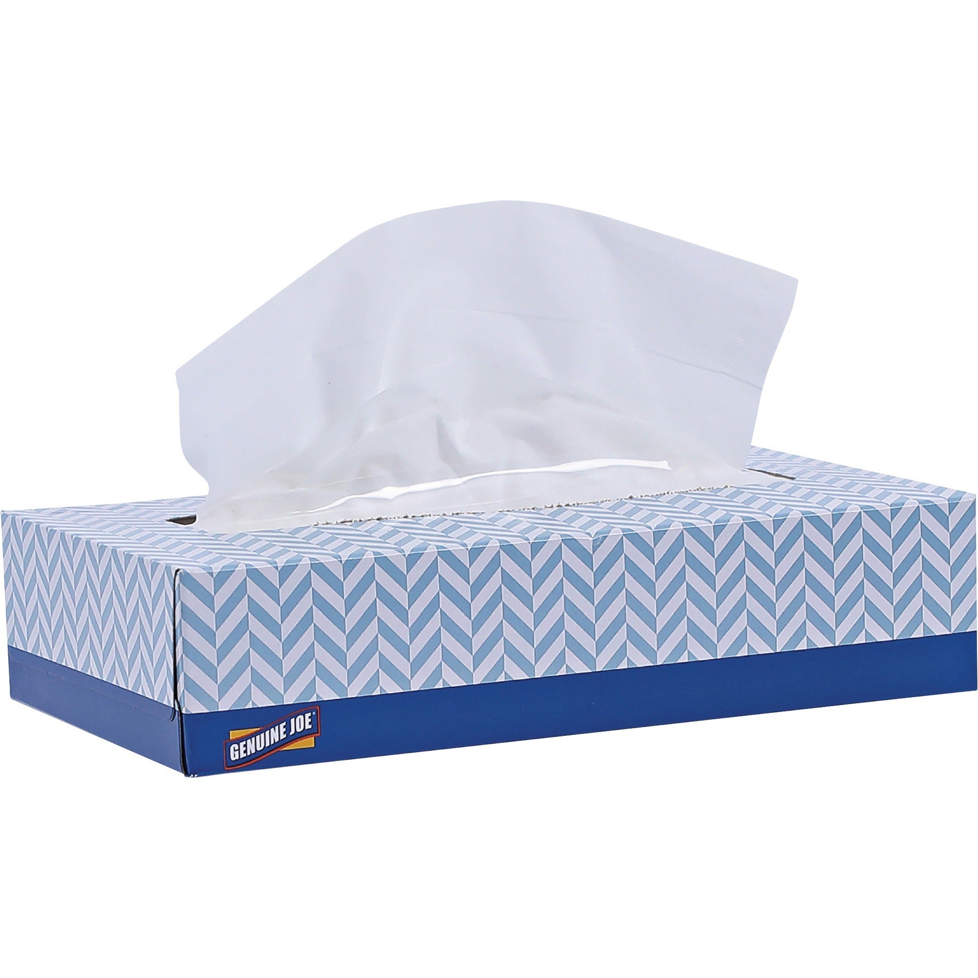 genuine-joe-facial-tissue-2-ply-white-soft-100-per-box-30-carton_gjo26100 - 1